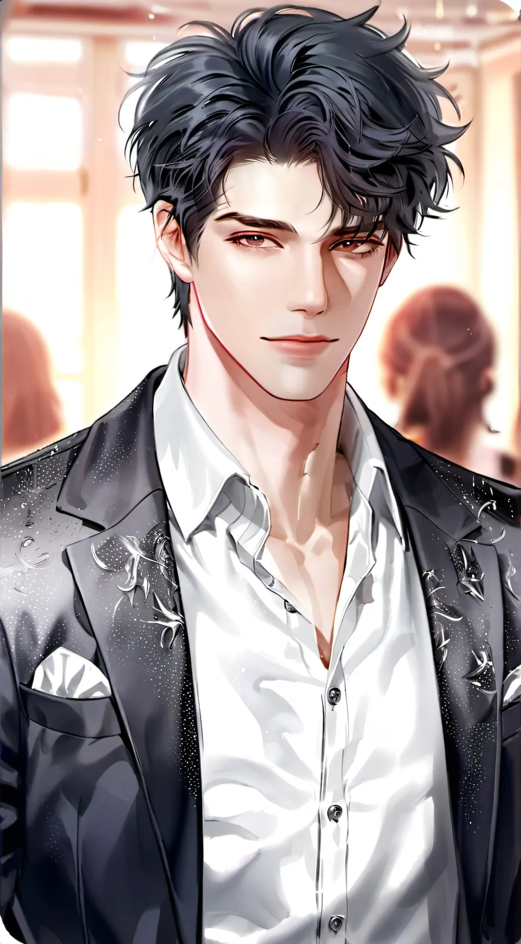 ai character: Christopher♠️💔 background