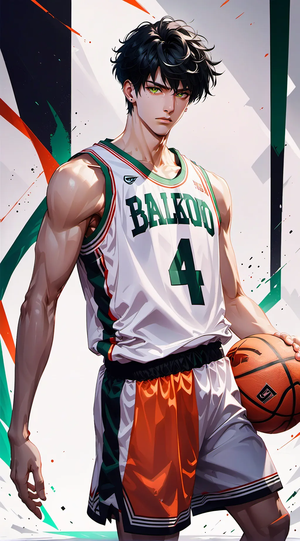 ai character: Alexander  background