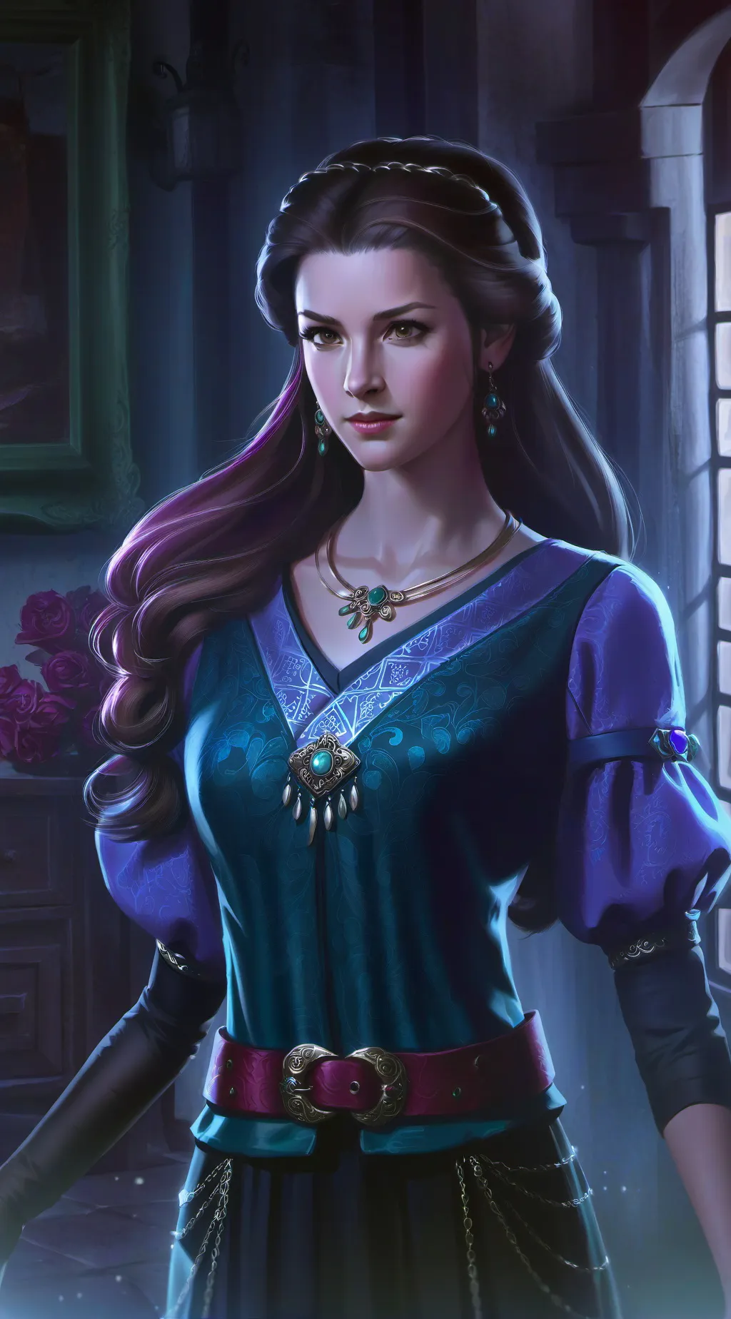 ai character: Francisca Amelia background