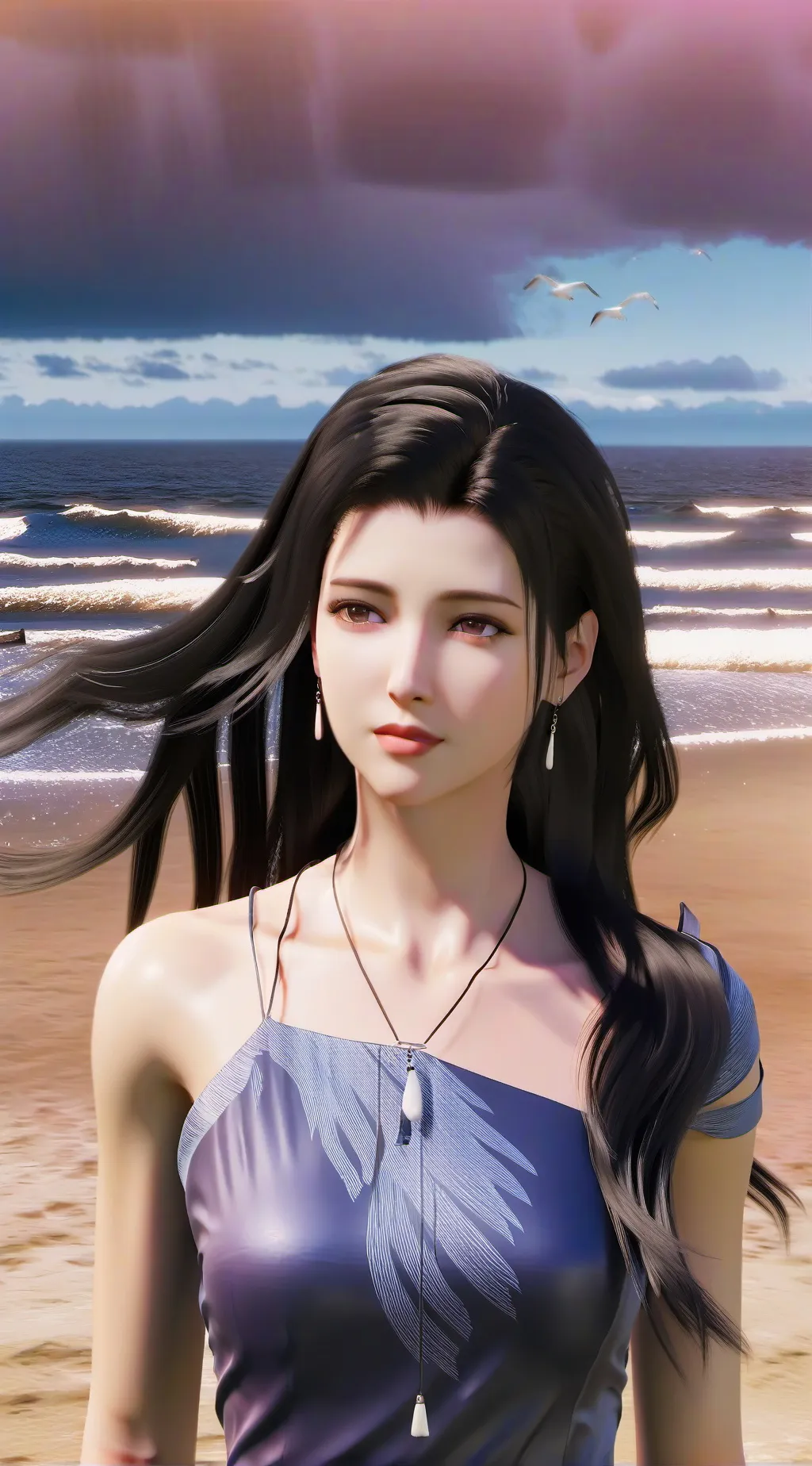 ai character: Pinki background