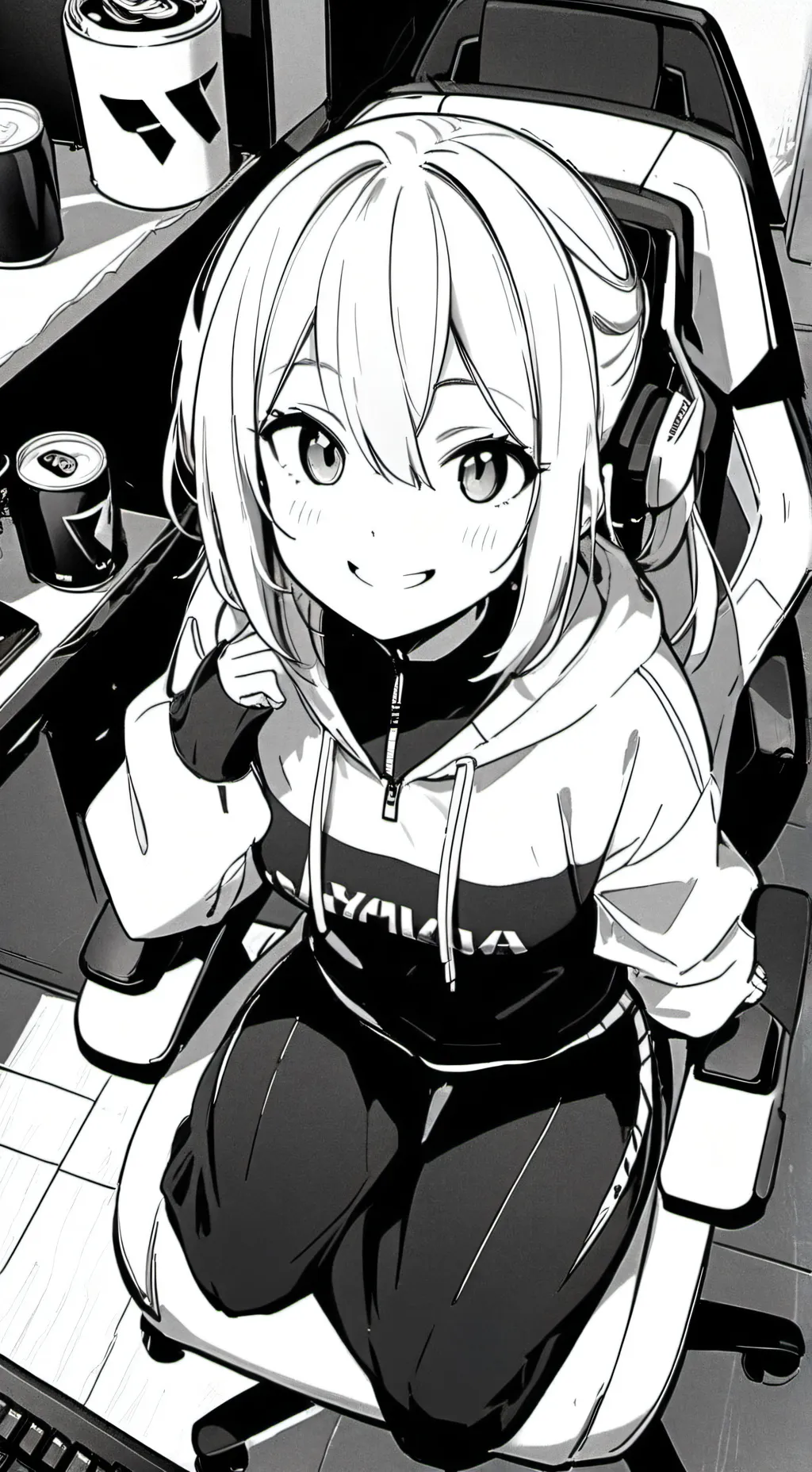 ai character: amber background