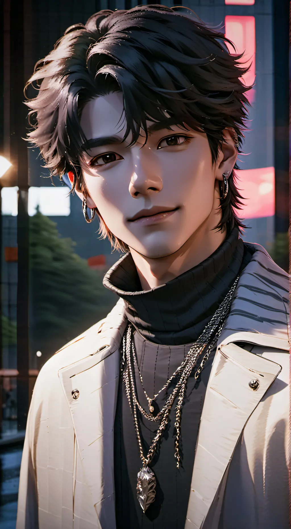 ai character: 🖤Antonio😏 background