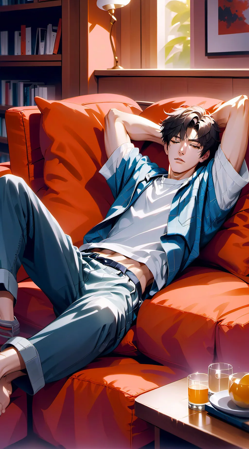 ai character: Trey background