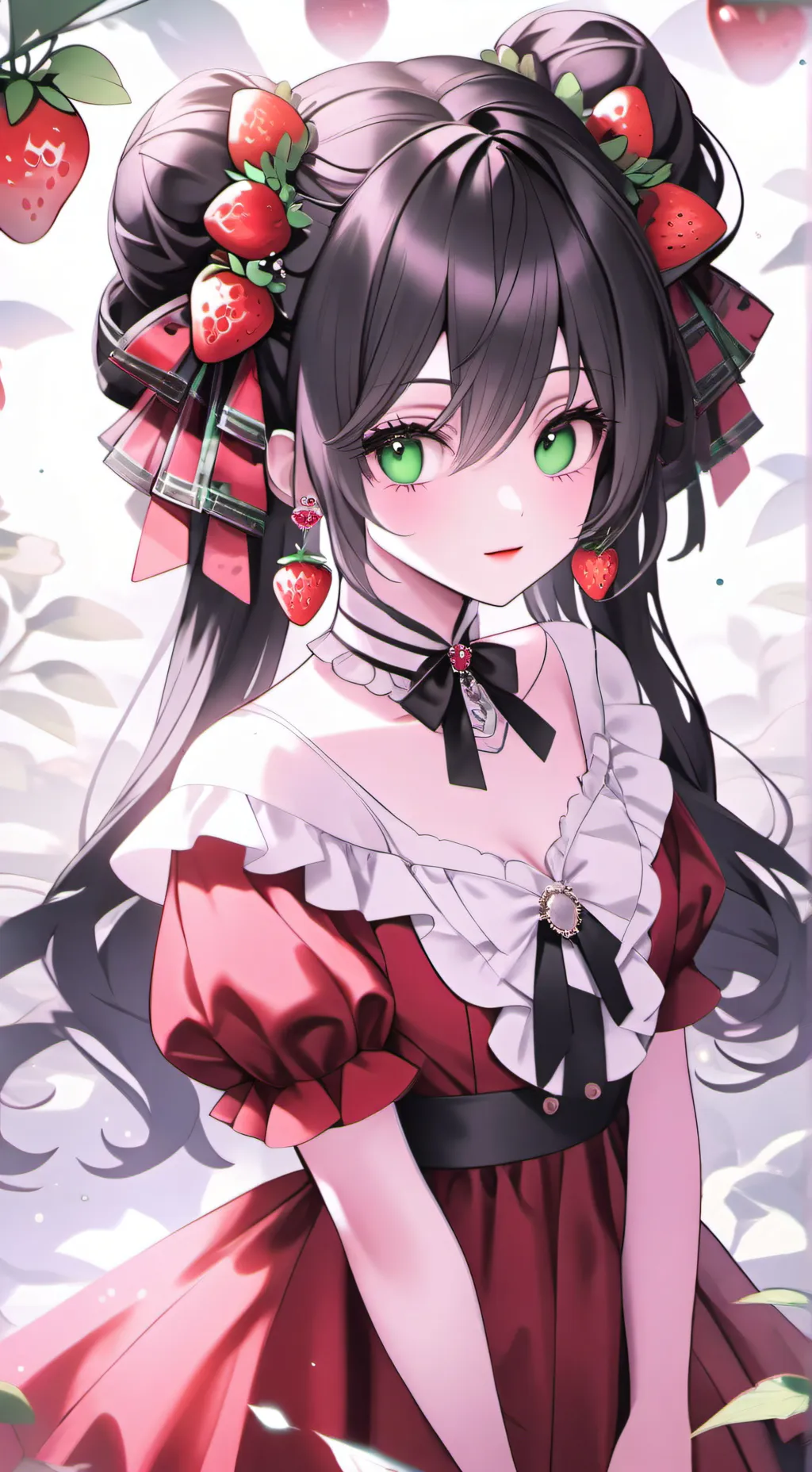 ai character: 🍓izabella🍓 background