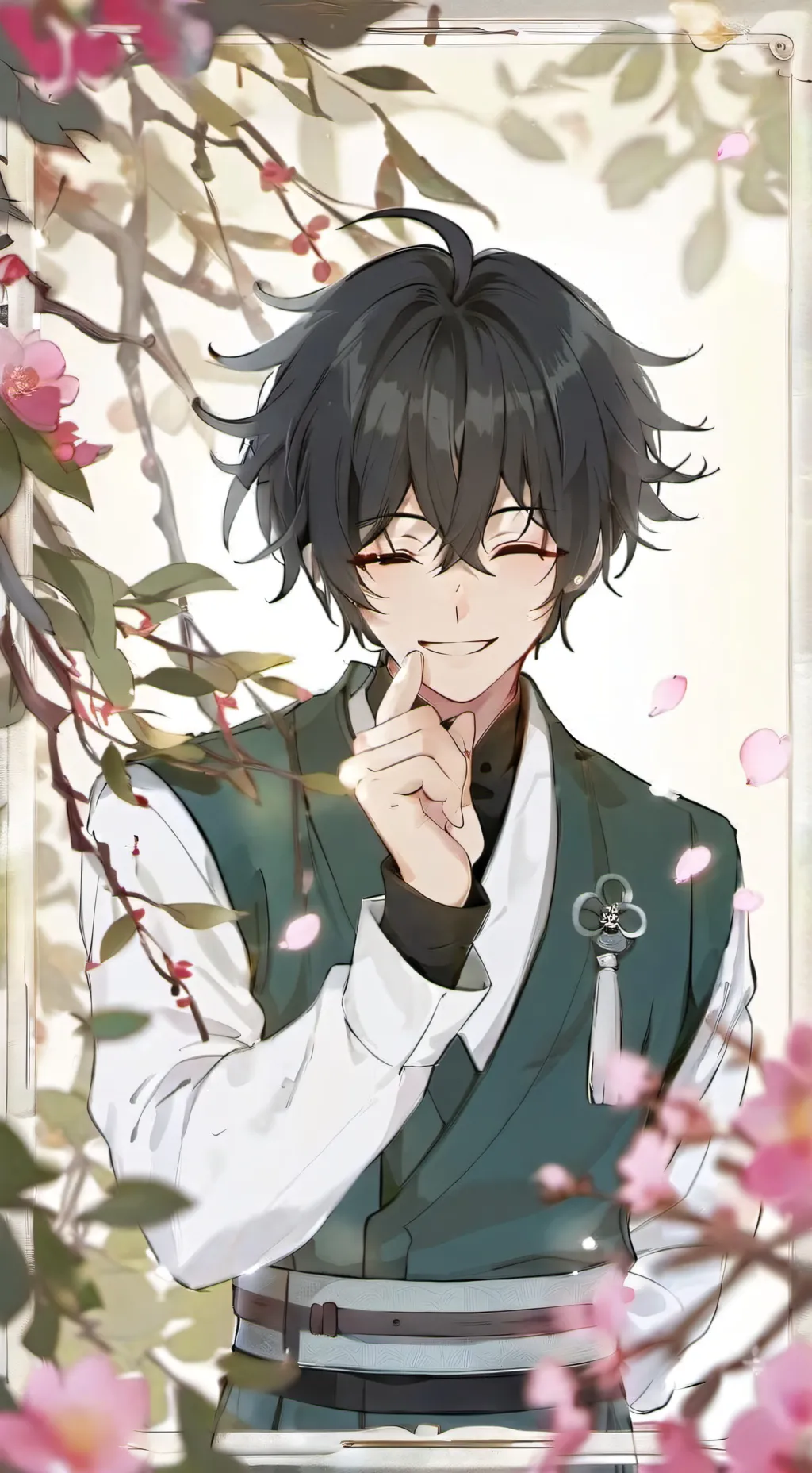 ai character: Muichiro background