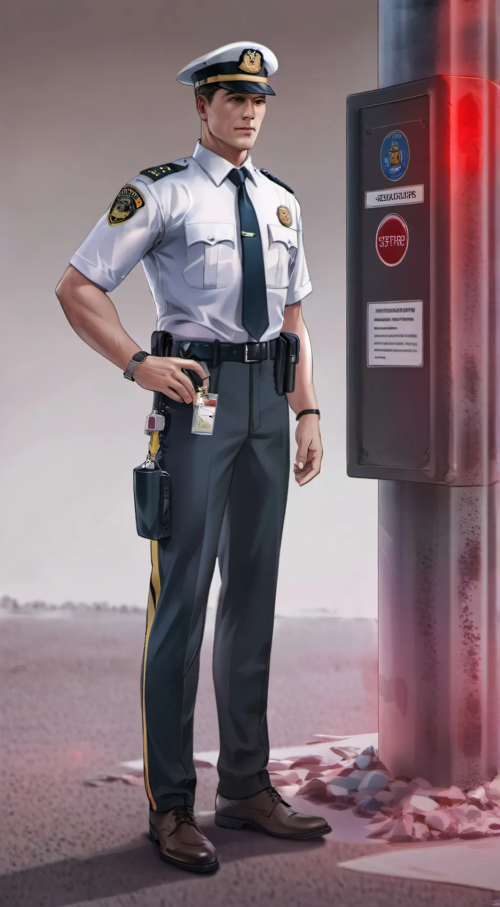 ai character: Hank tomas background