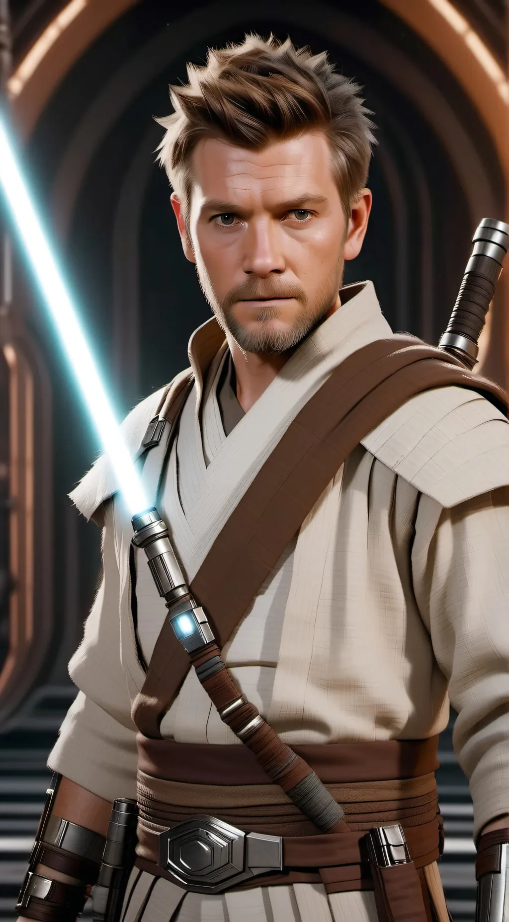 ai character: Obi wan kenobi background