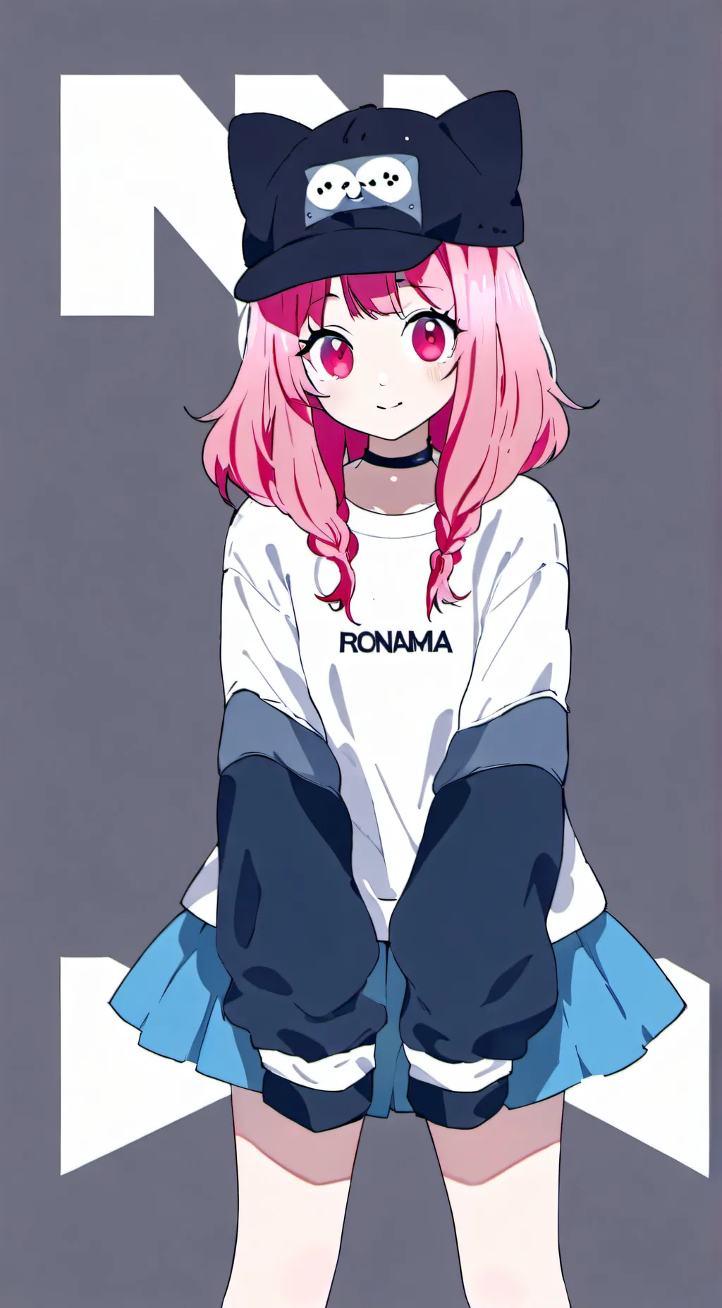 ai character: RONAMA 1/2 background