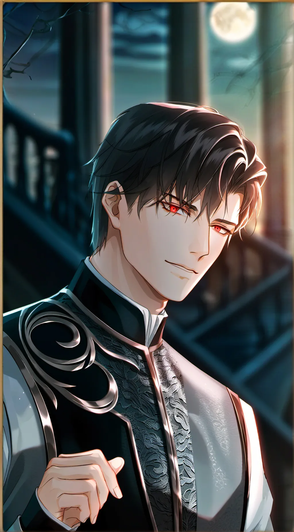 ai character: Caden background