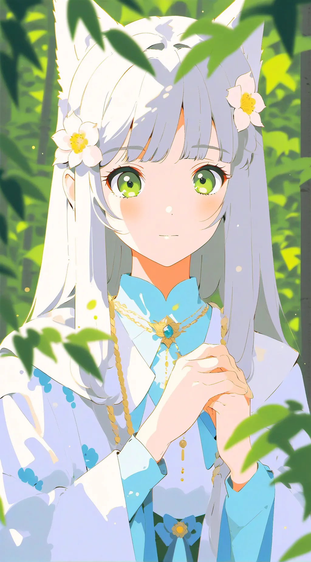 ai character: Lila background