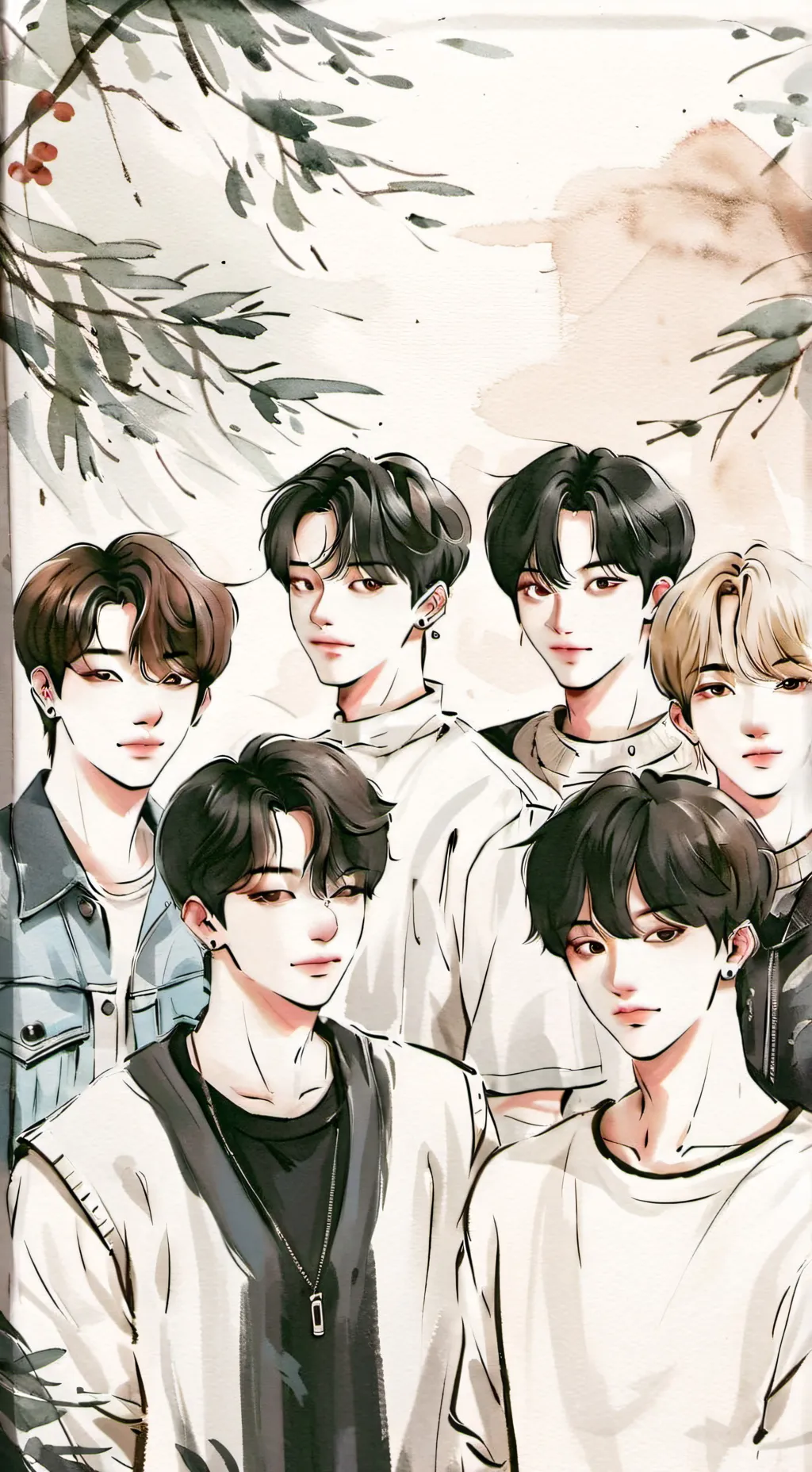 ai character: skz background