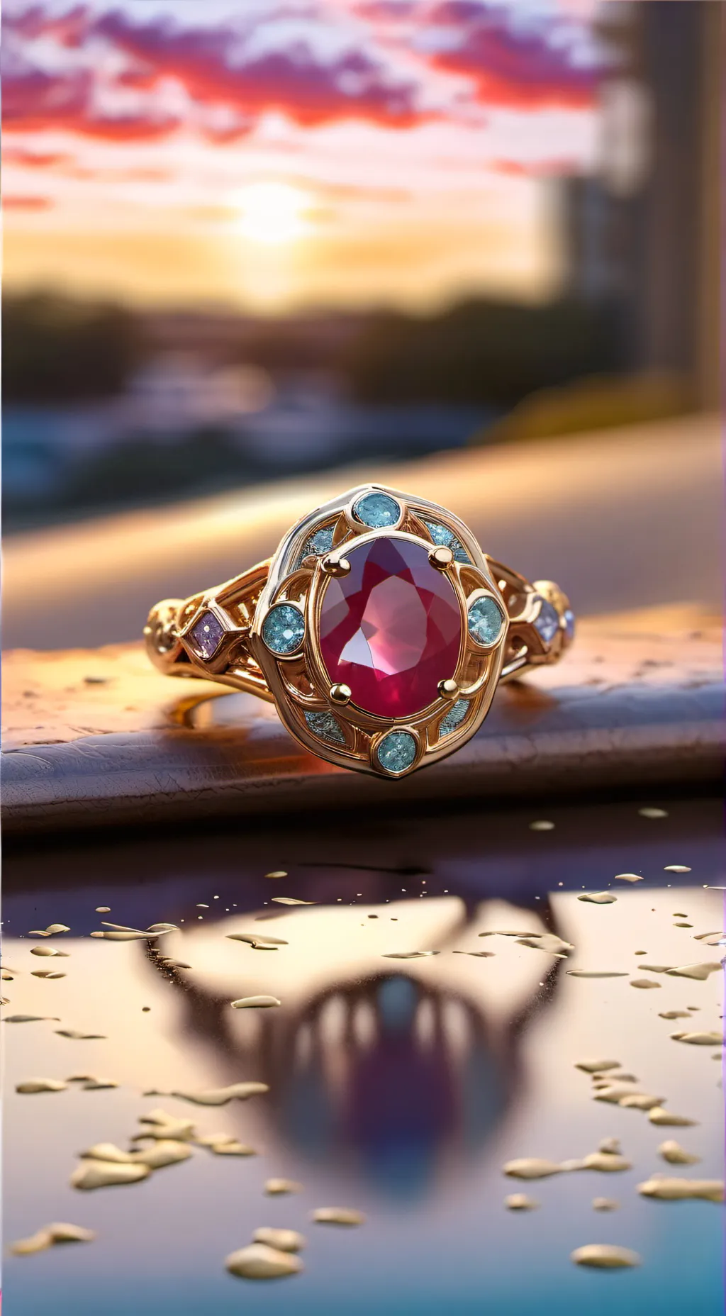 ai character: Dandy  background