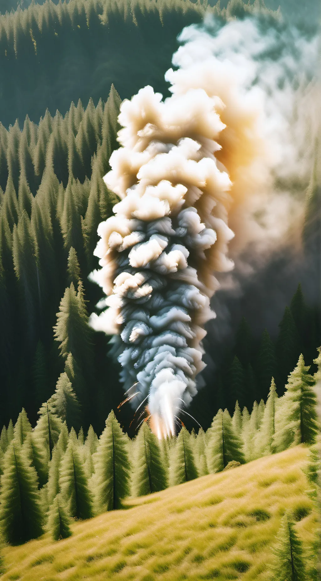 ai character: Woodfire background