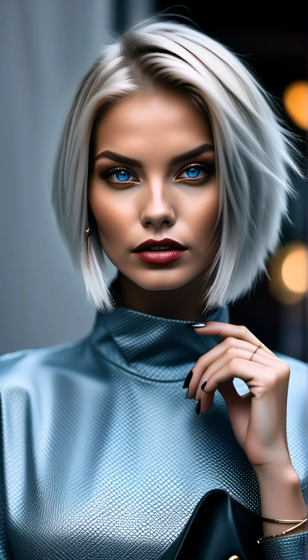 ai character: The Demanding Diva background