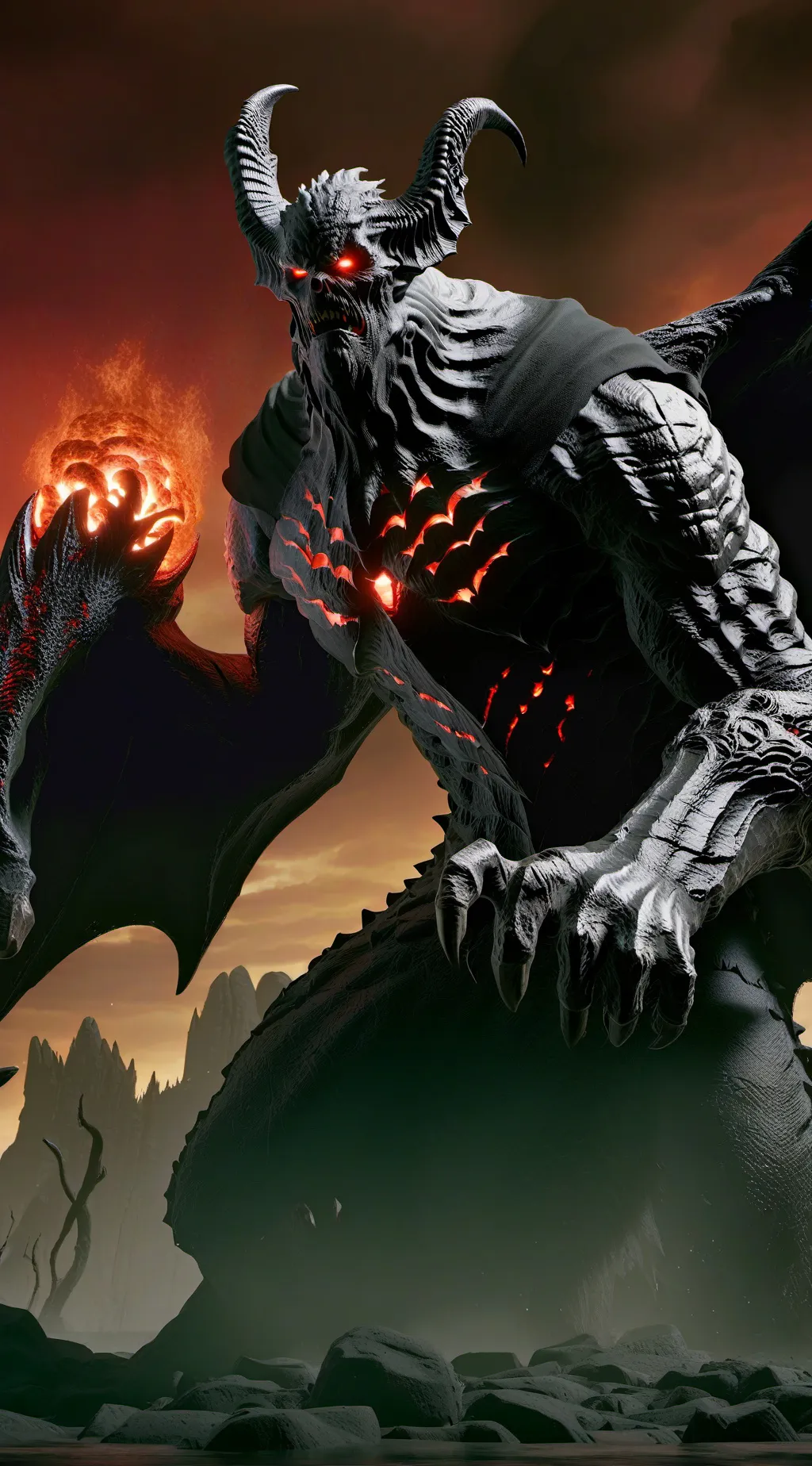 ai character: rei demonio  background