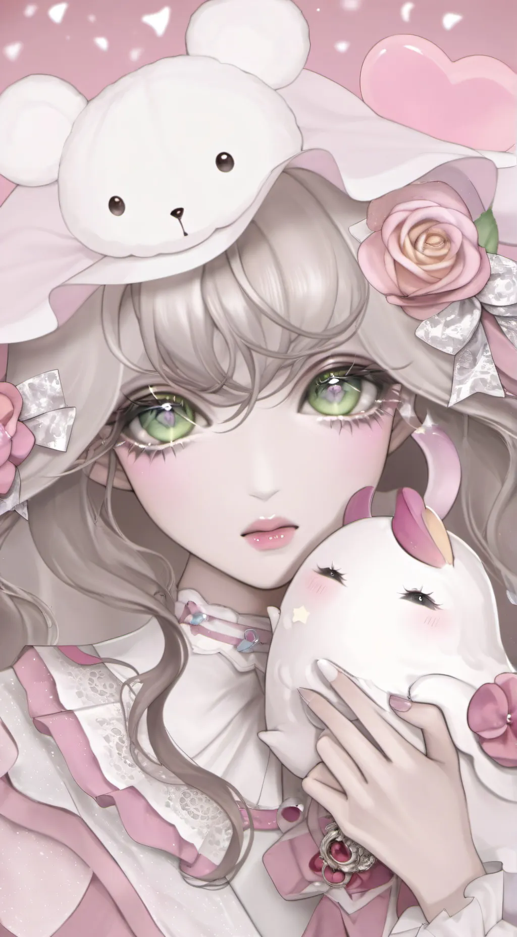 ai character: Rose  background