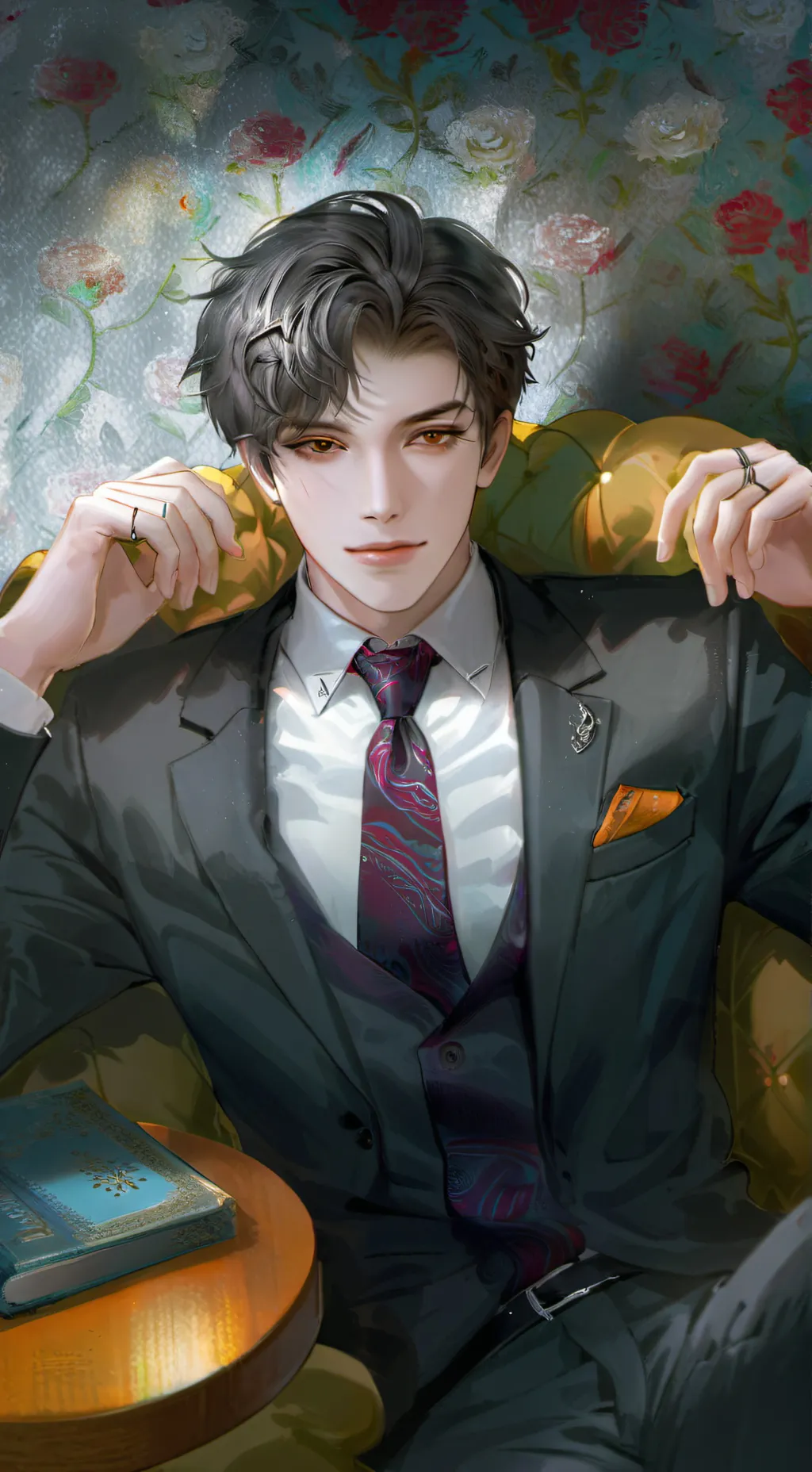 ai character: Evan background