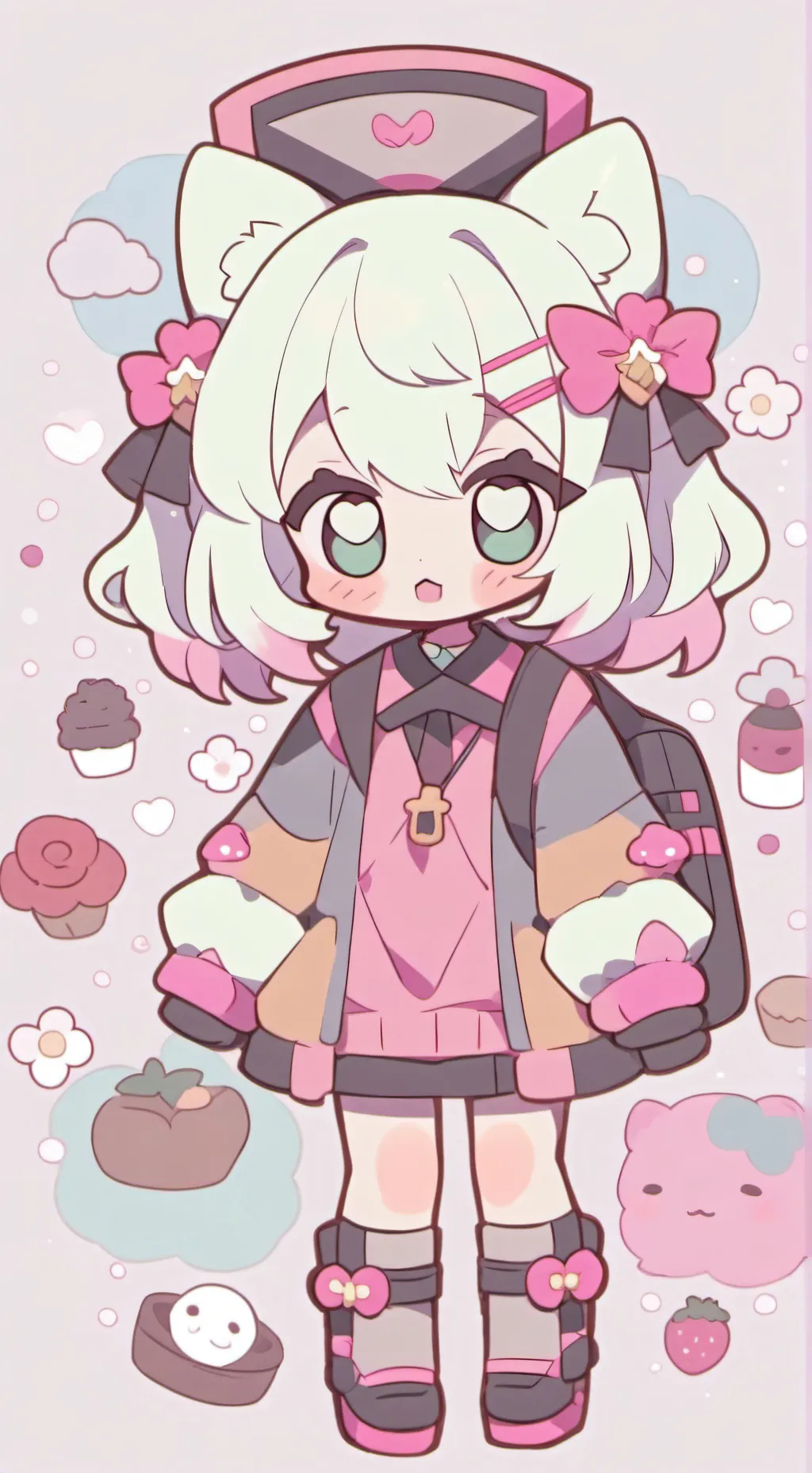 ai character: New ml talkie background