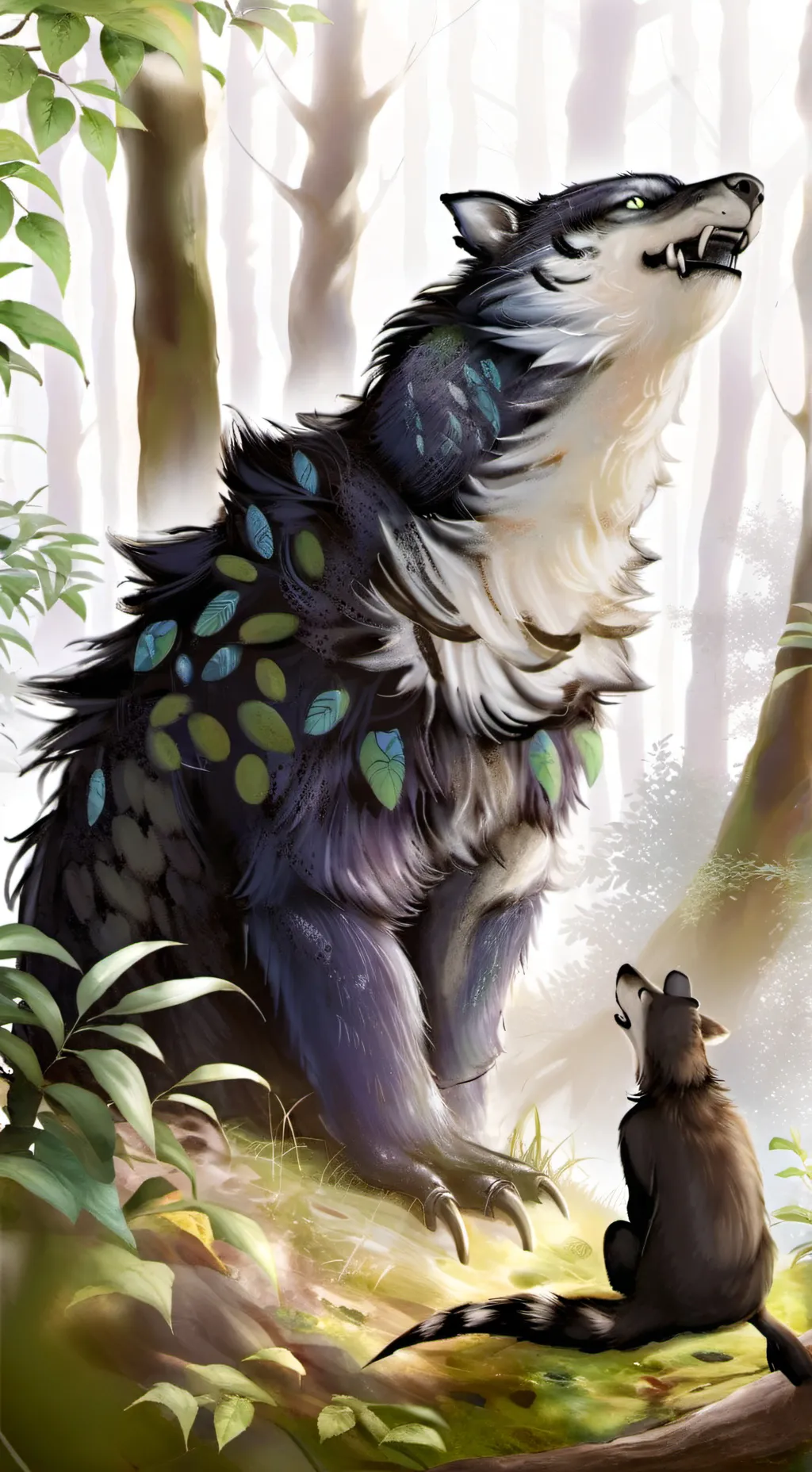 ai character: Demon background