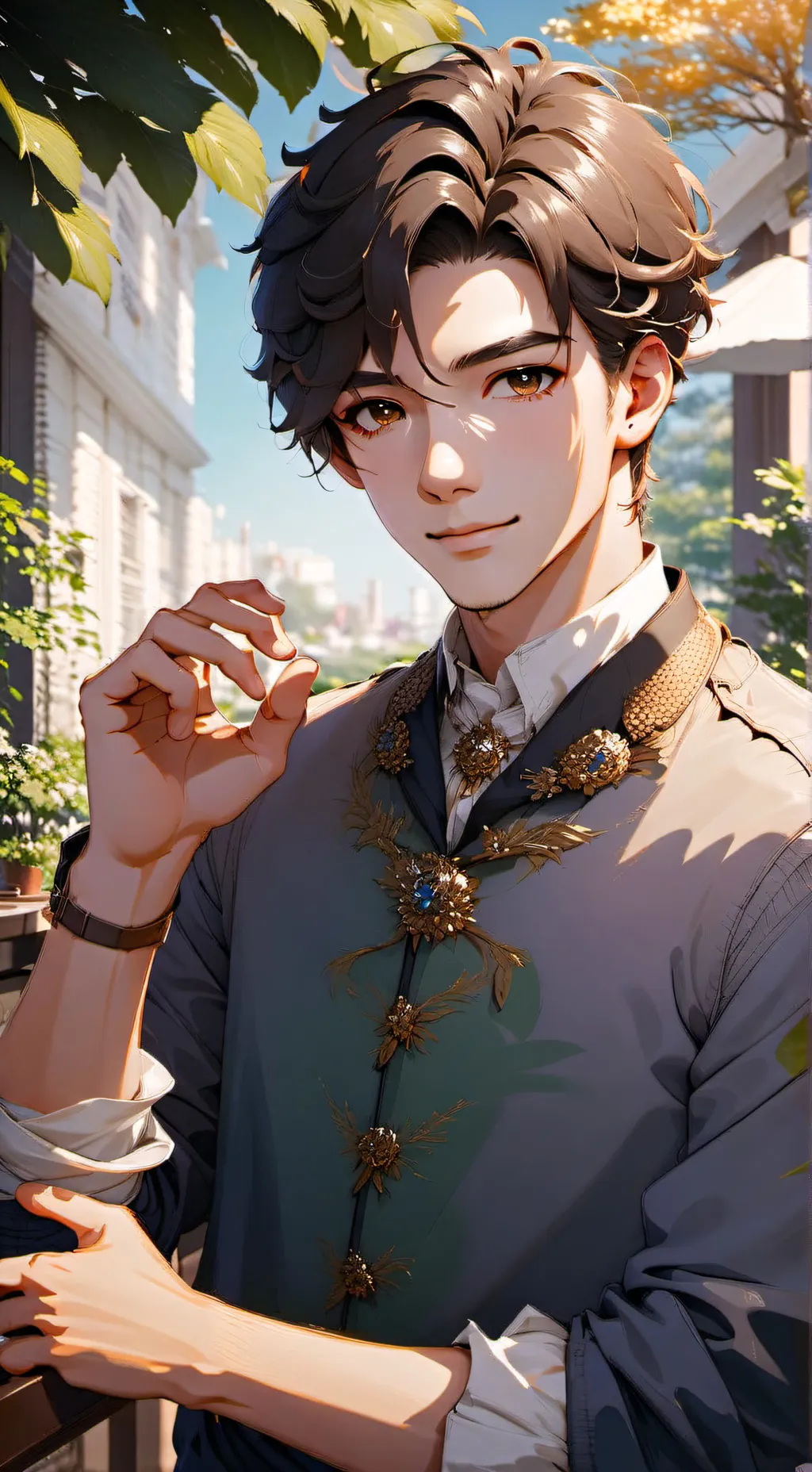 ai character: •|Max|• background