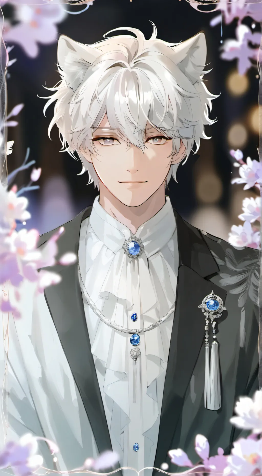 ai character: Ángel 🤍 background