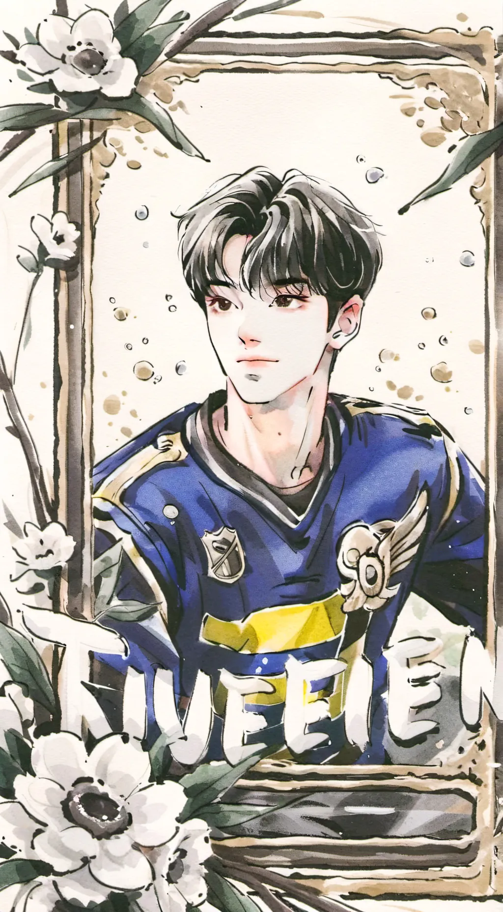 ai character: Kim mingyu  background