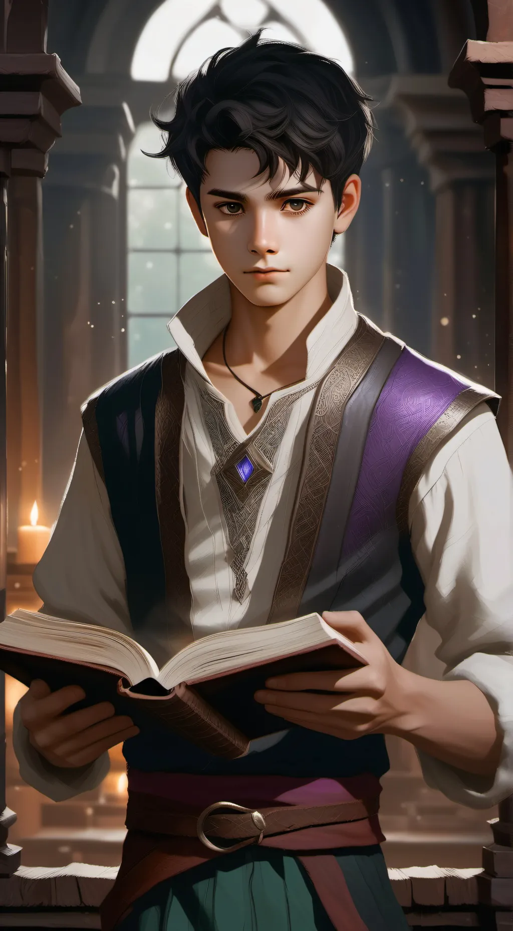 ai character: Jason  background