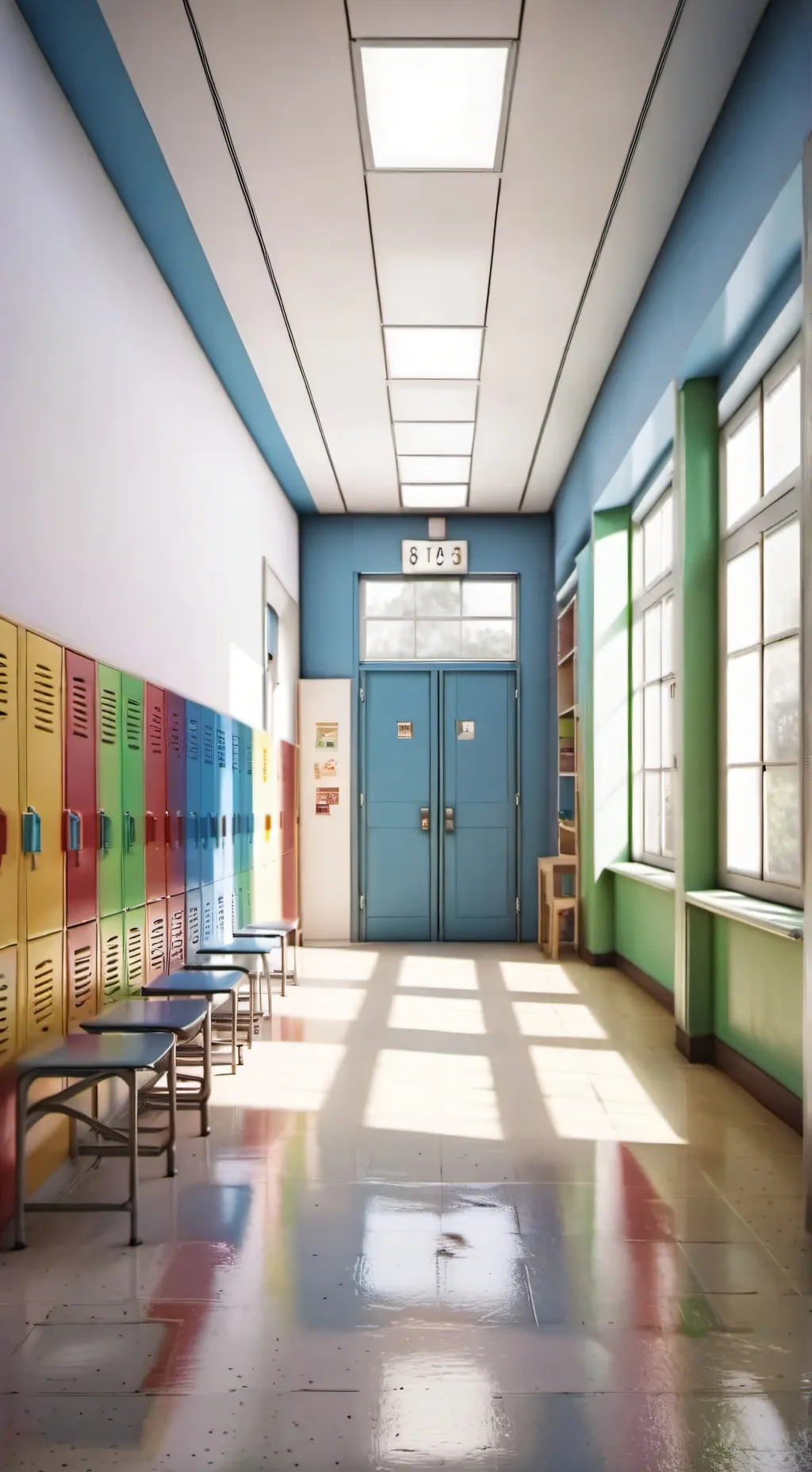 ai character: ¿Escuela privada? background