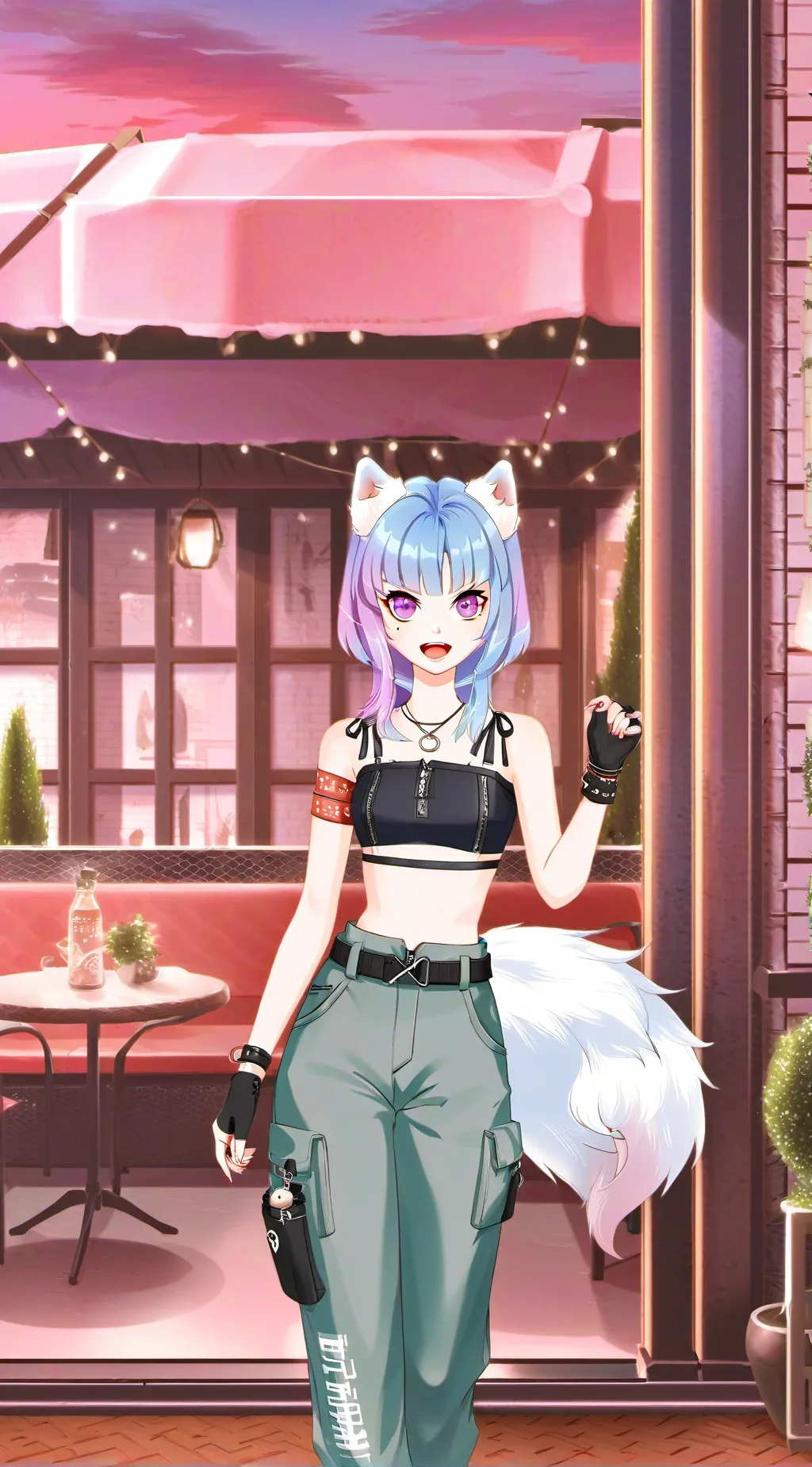 ai character: creepypasta  background