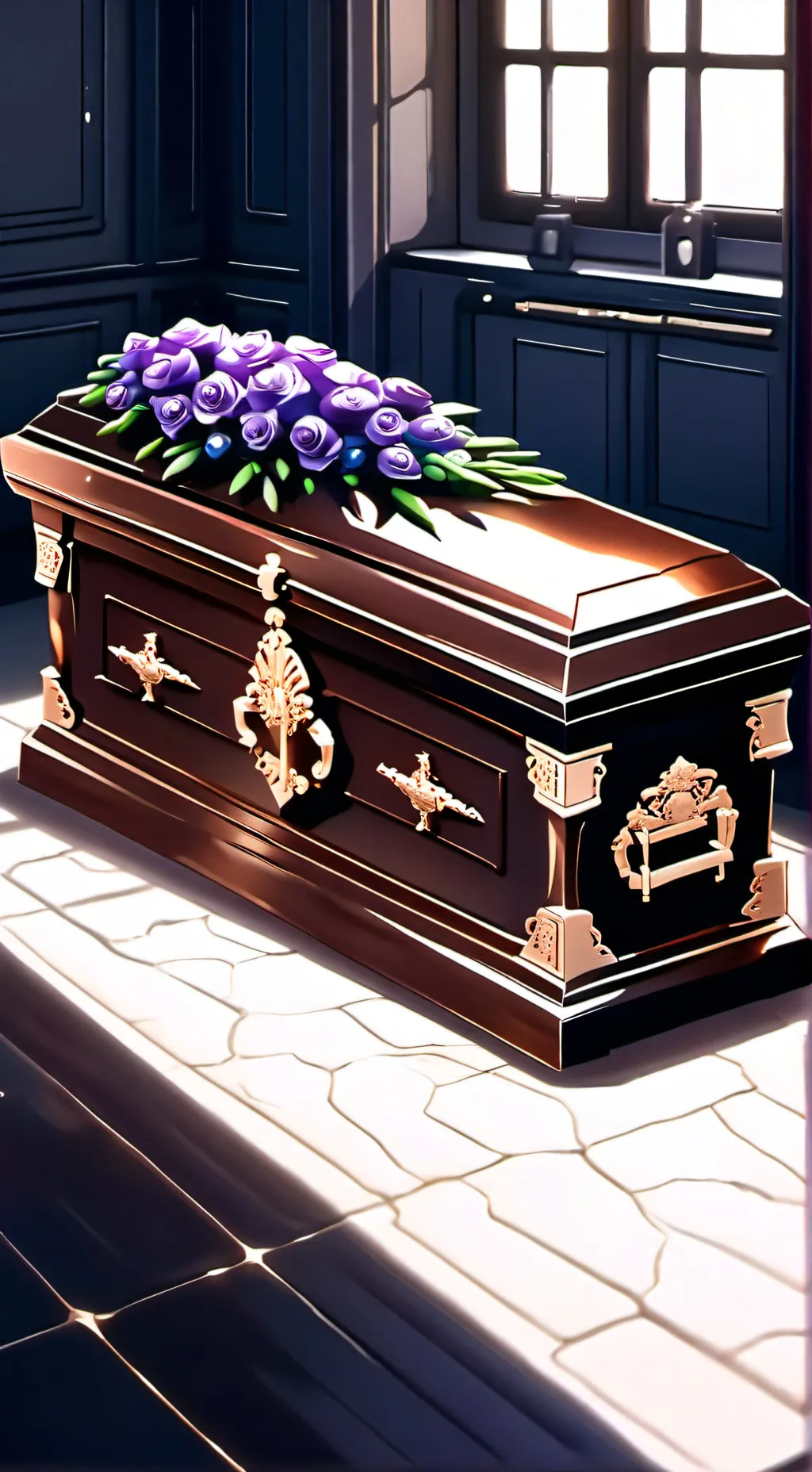 ai character: Endeavor dies!? background