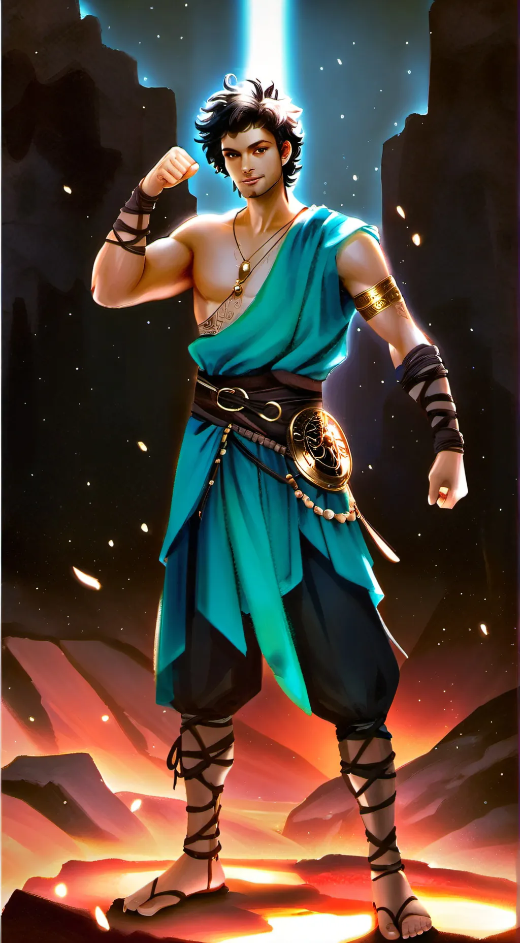 ai character: Telemachus  background