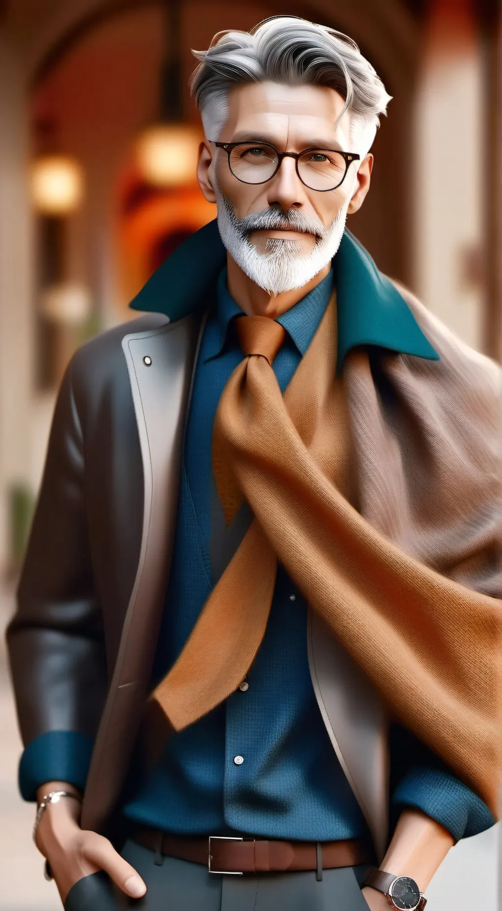 ai character: Dad background