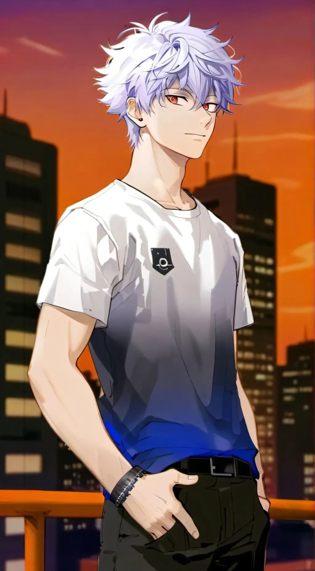 ai character: Killua Zoldyck background