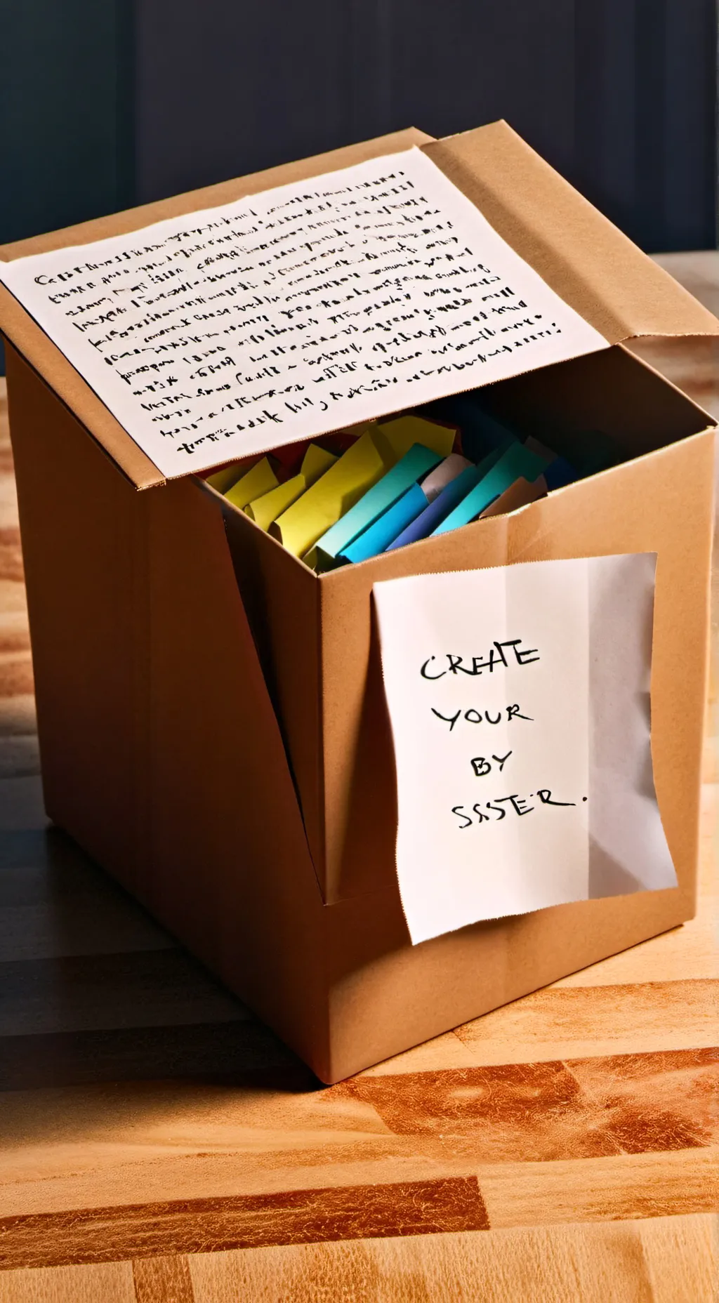 ai character: create a sister background