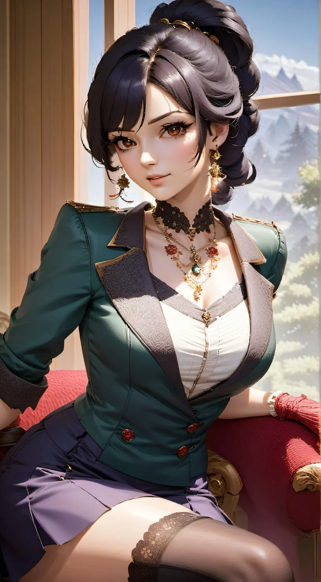 ai character: •★camila★• background