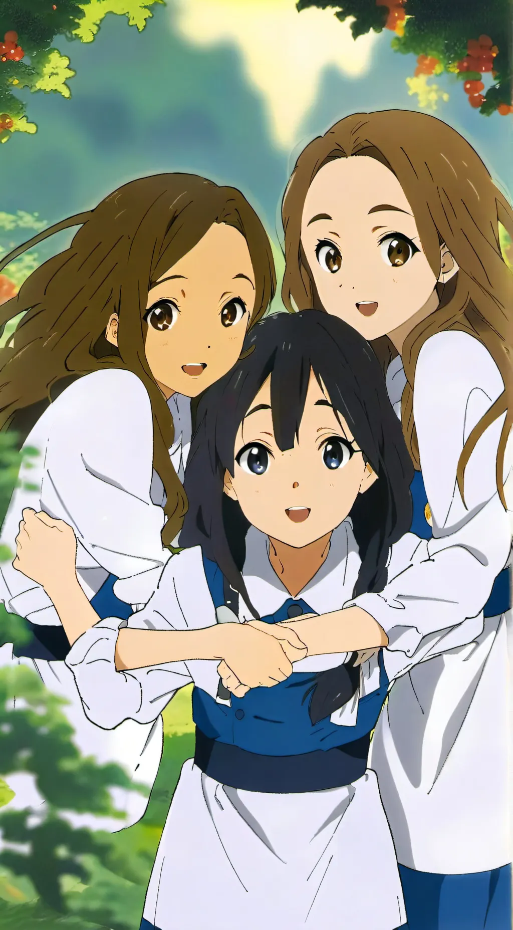 ai character: Nia and Lila background