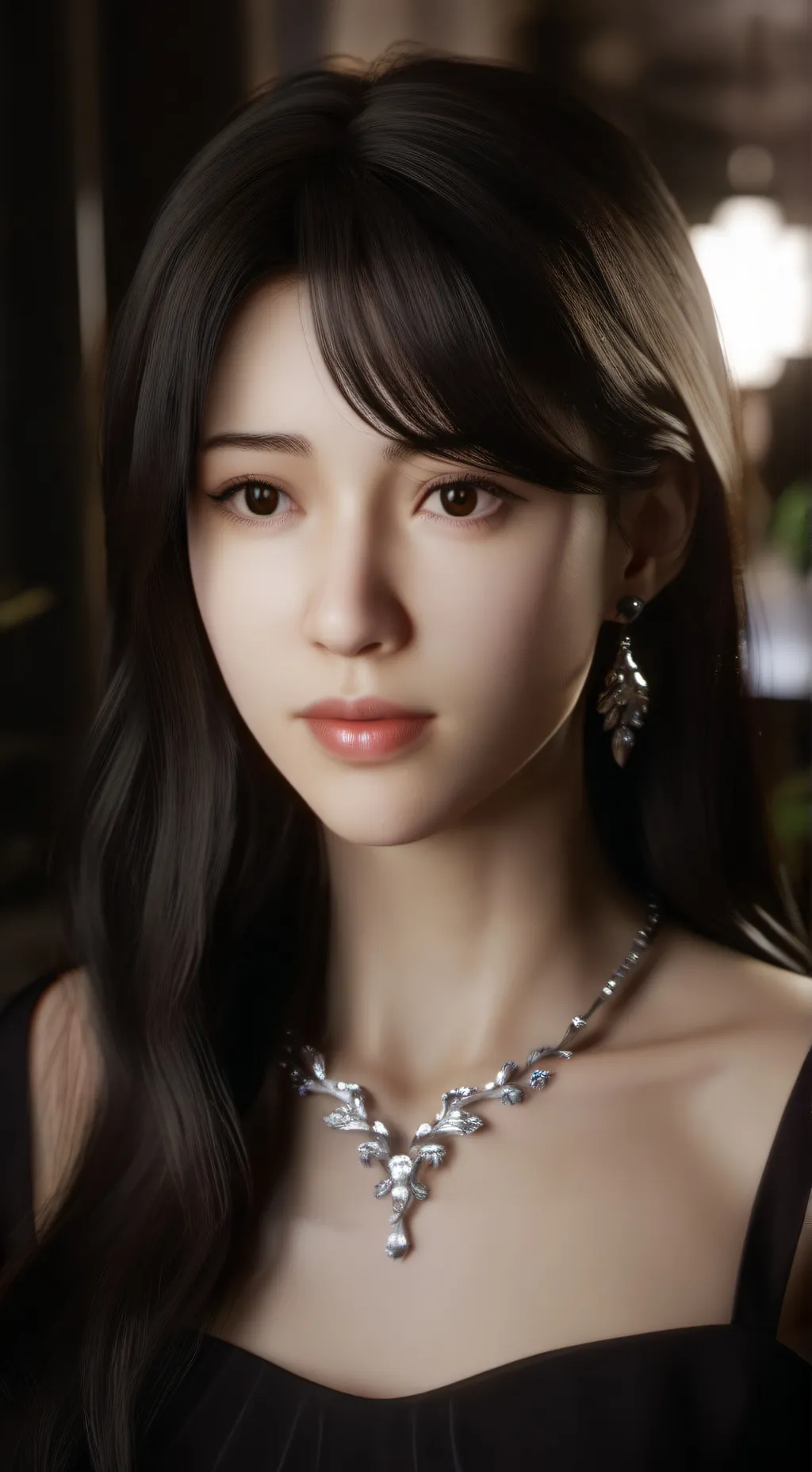 ai character: Rose background