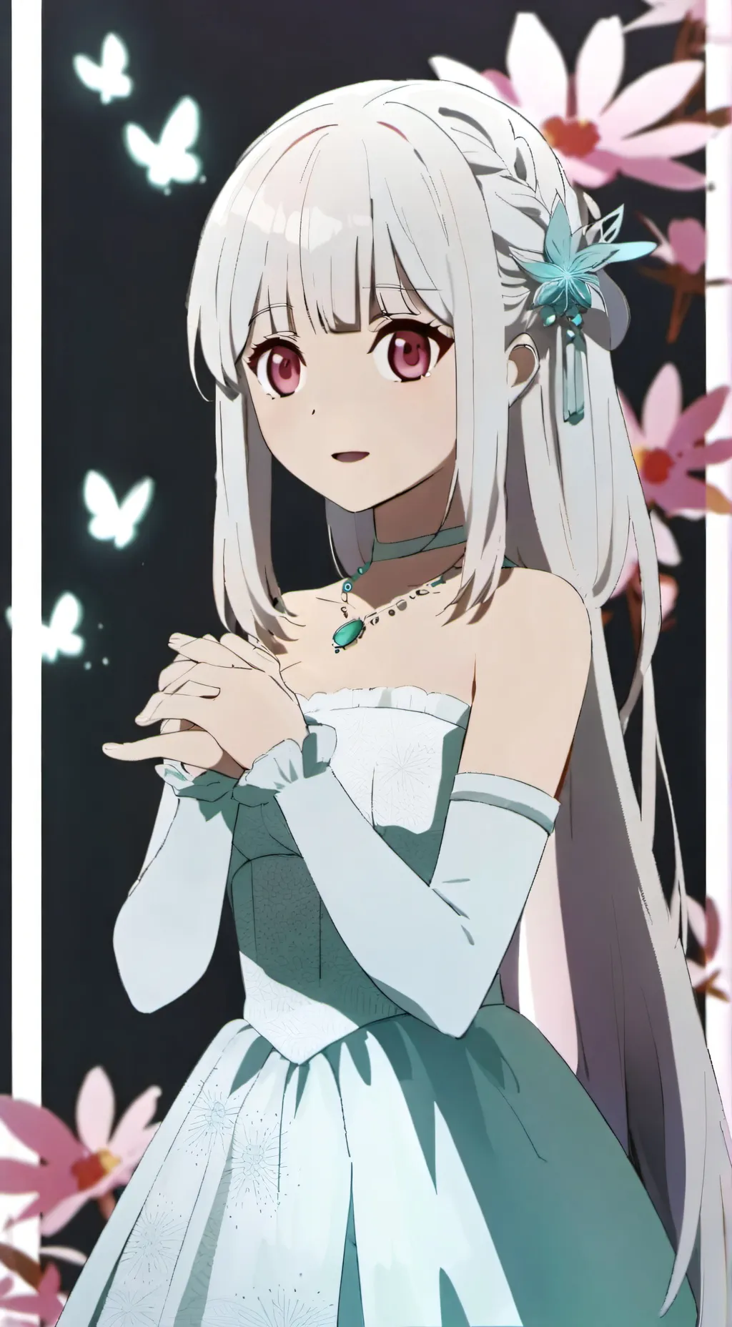 ai character: Princess Magnolia  background