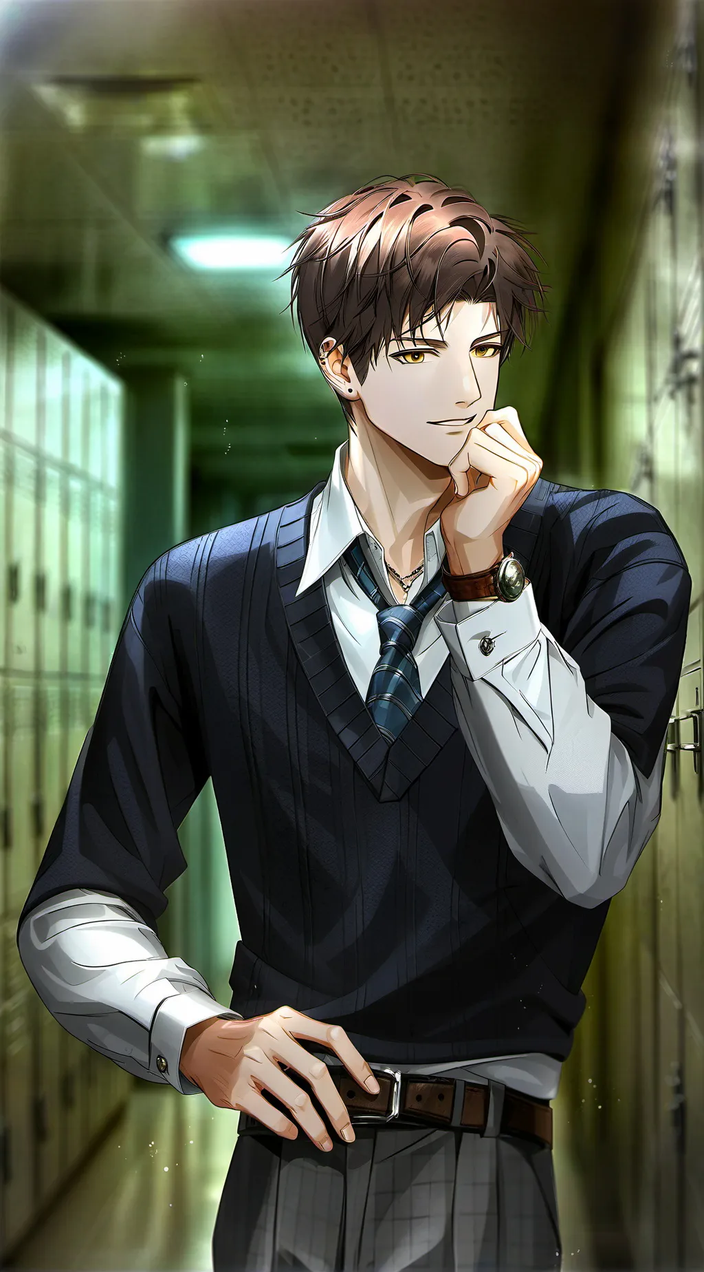 ai character: *:Leo:* background