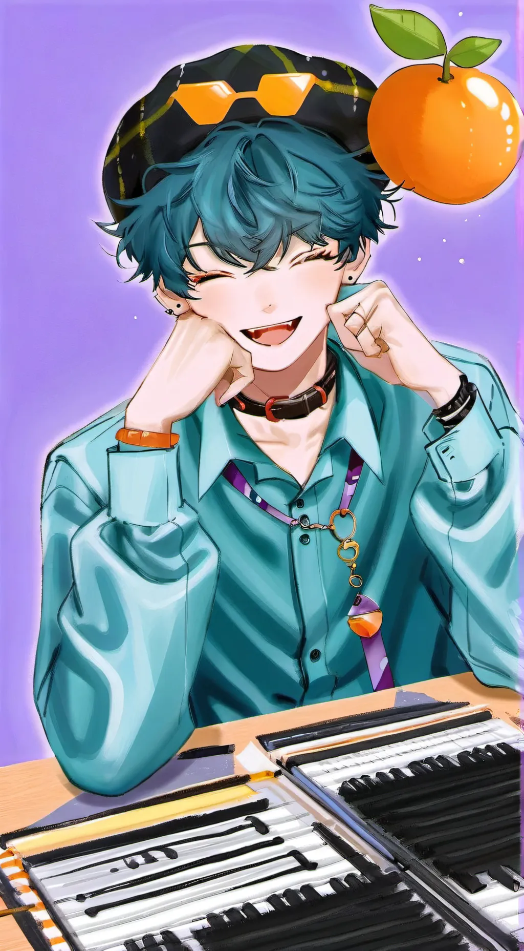 ai character: baby saja 🍼 🎶 🔥  background