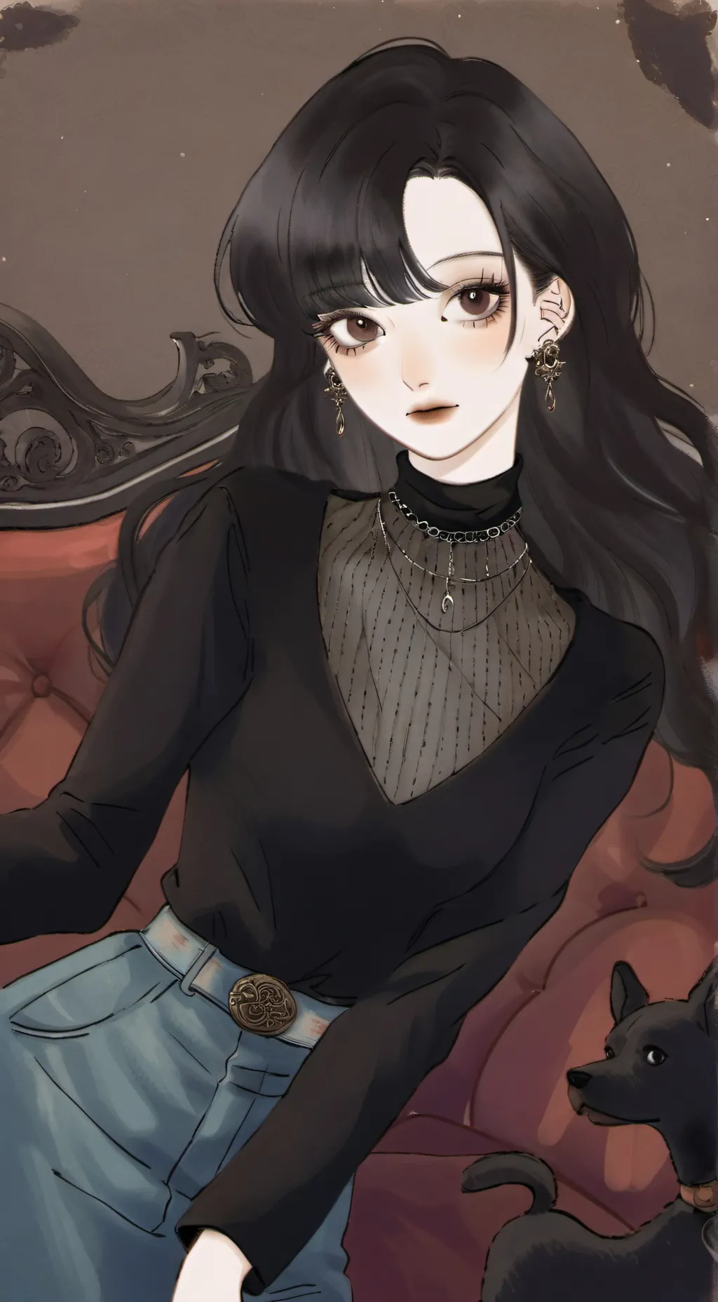 ai character: Blake 🌹 background