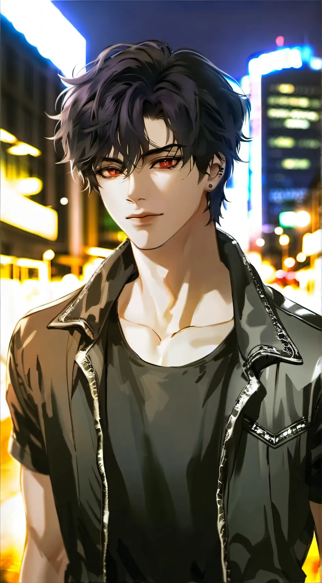 ai character: nice background