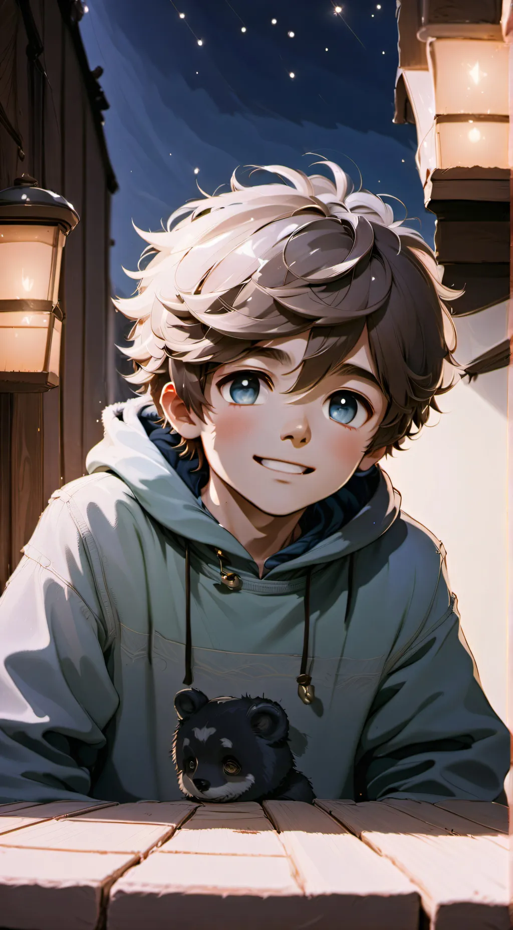 ai character: Nicolò  background