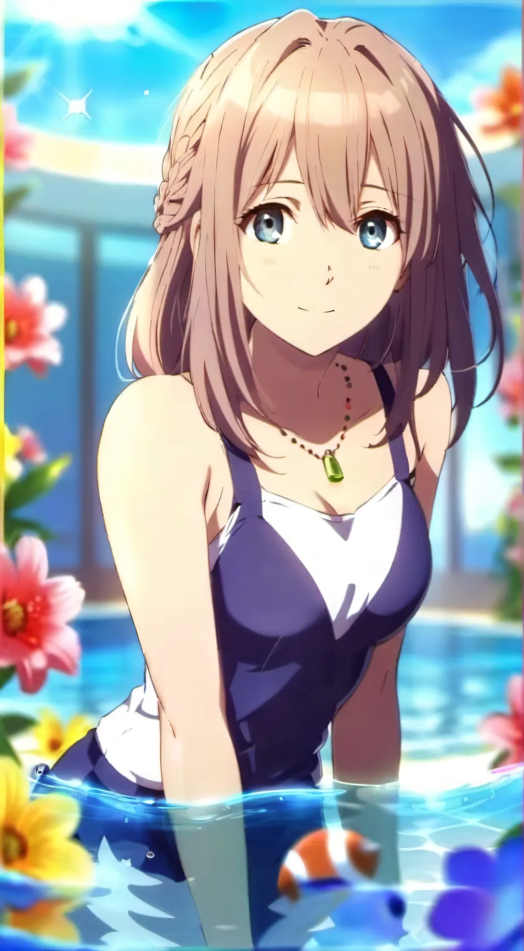 ai character: 明宇富美 background