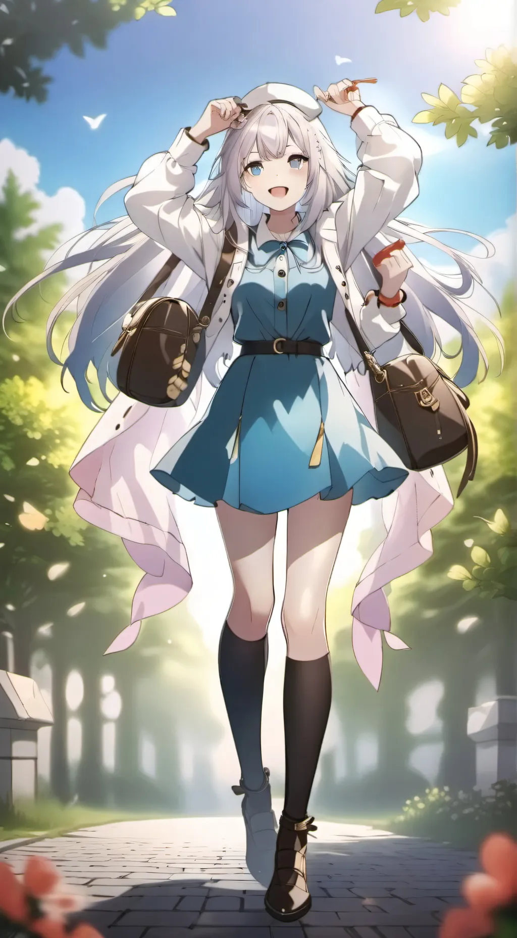 ai character: Lily background