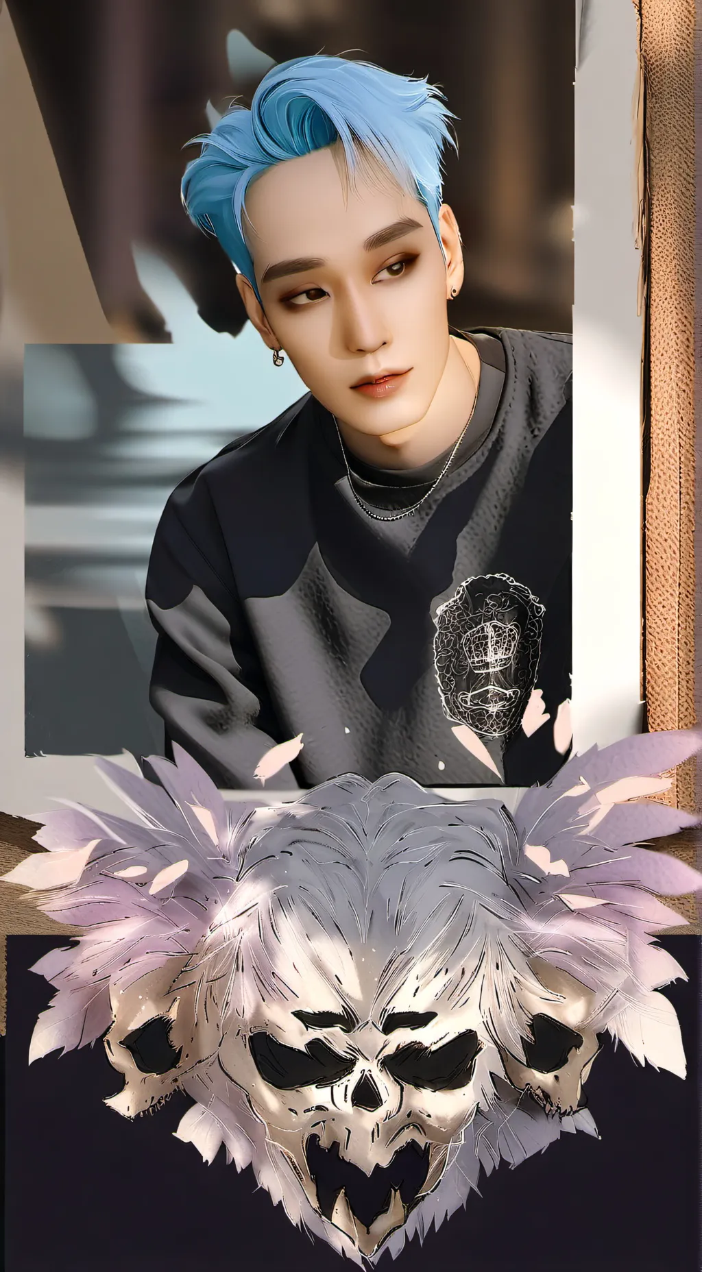 ai character: enhphen  background