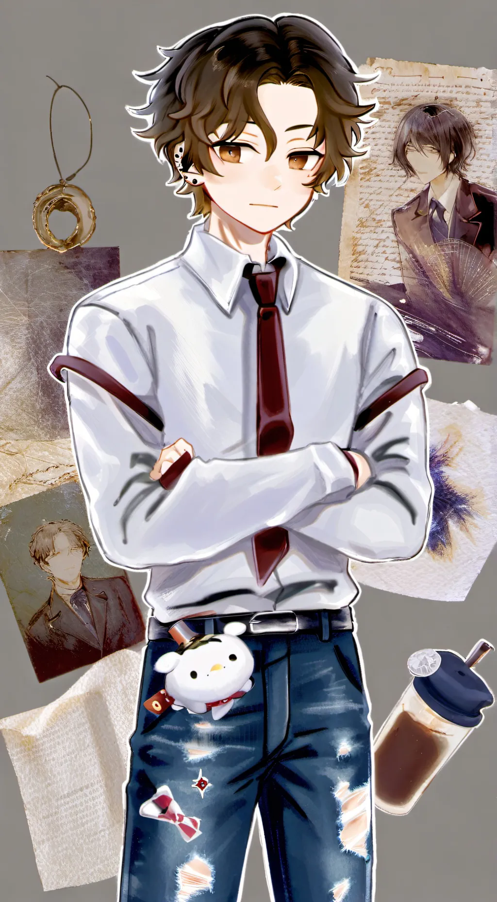 ai character: ✨🦋Michael 🦋✨ background