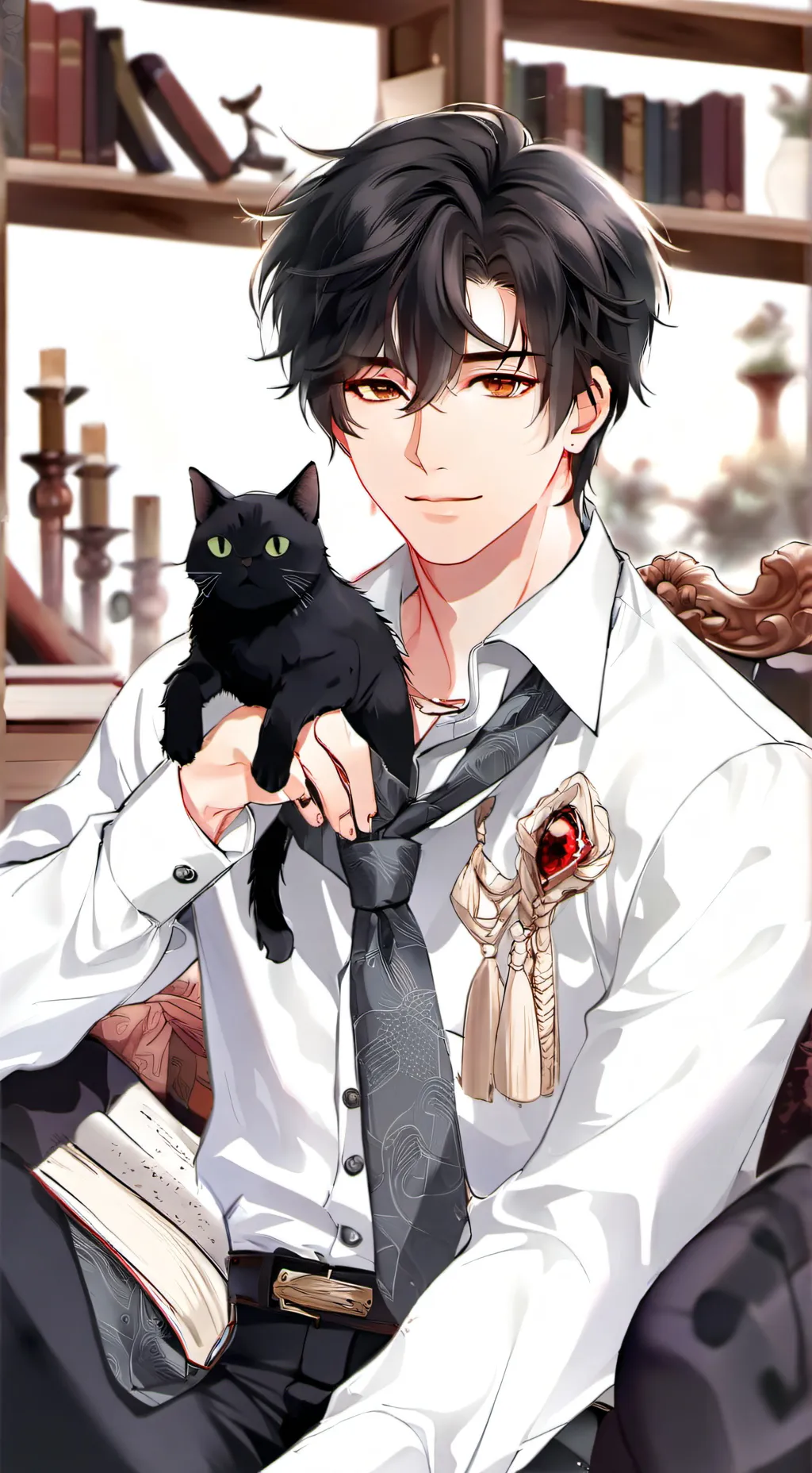 ai character: xander  background