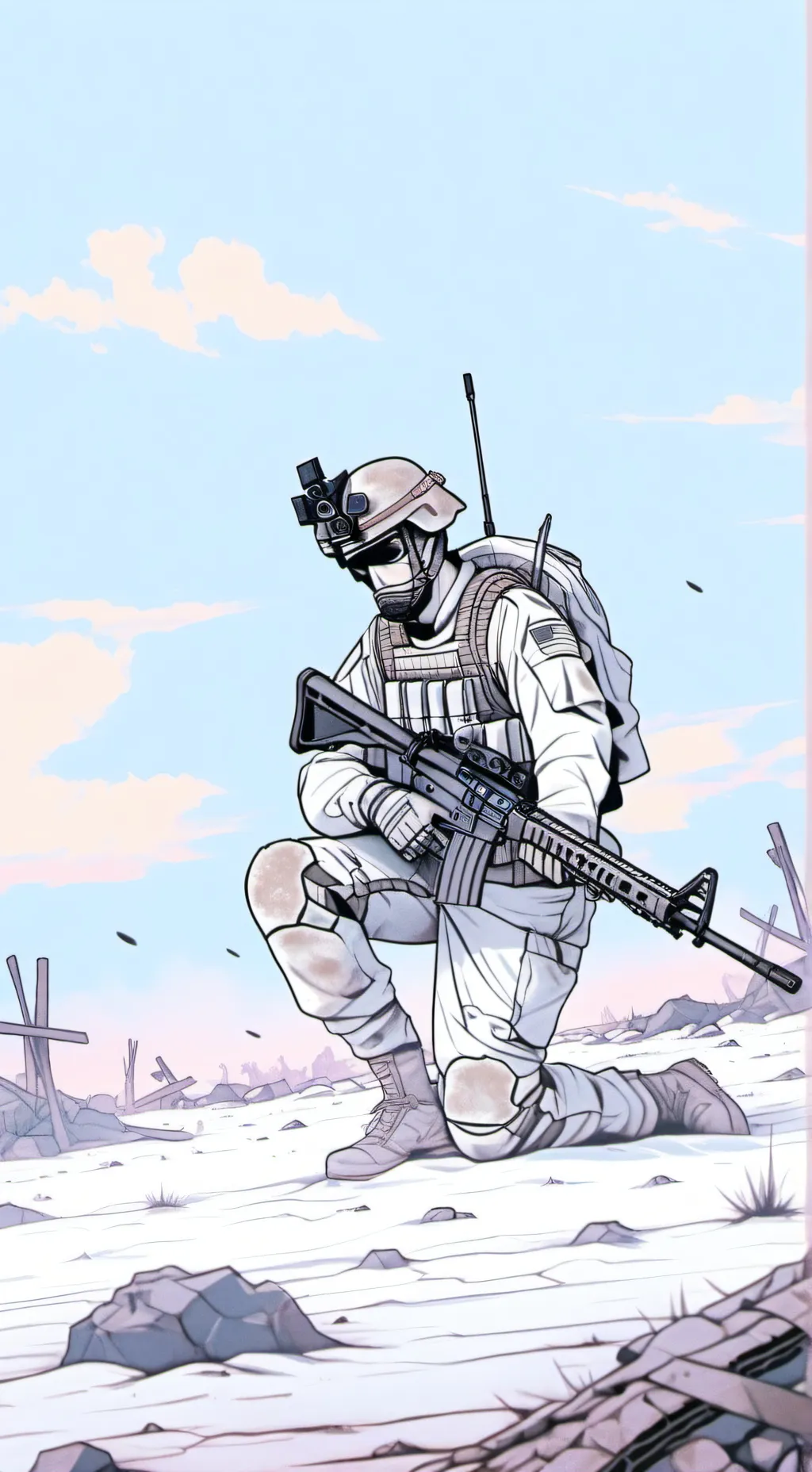 ai character: mha war but... background