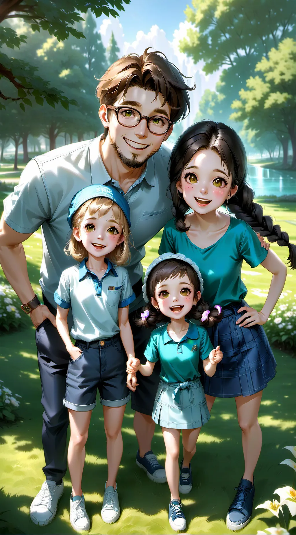 ai character: ★Family★ background